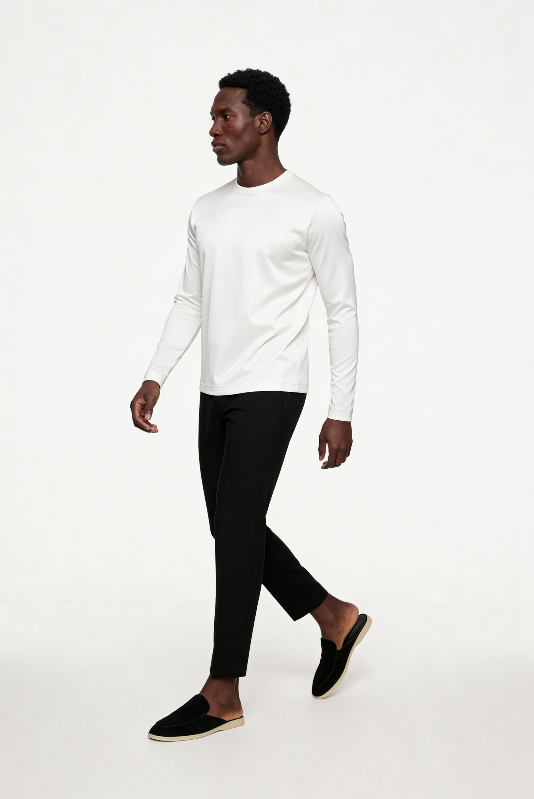 Imperial Long Sleeve Blanc