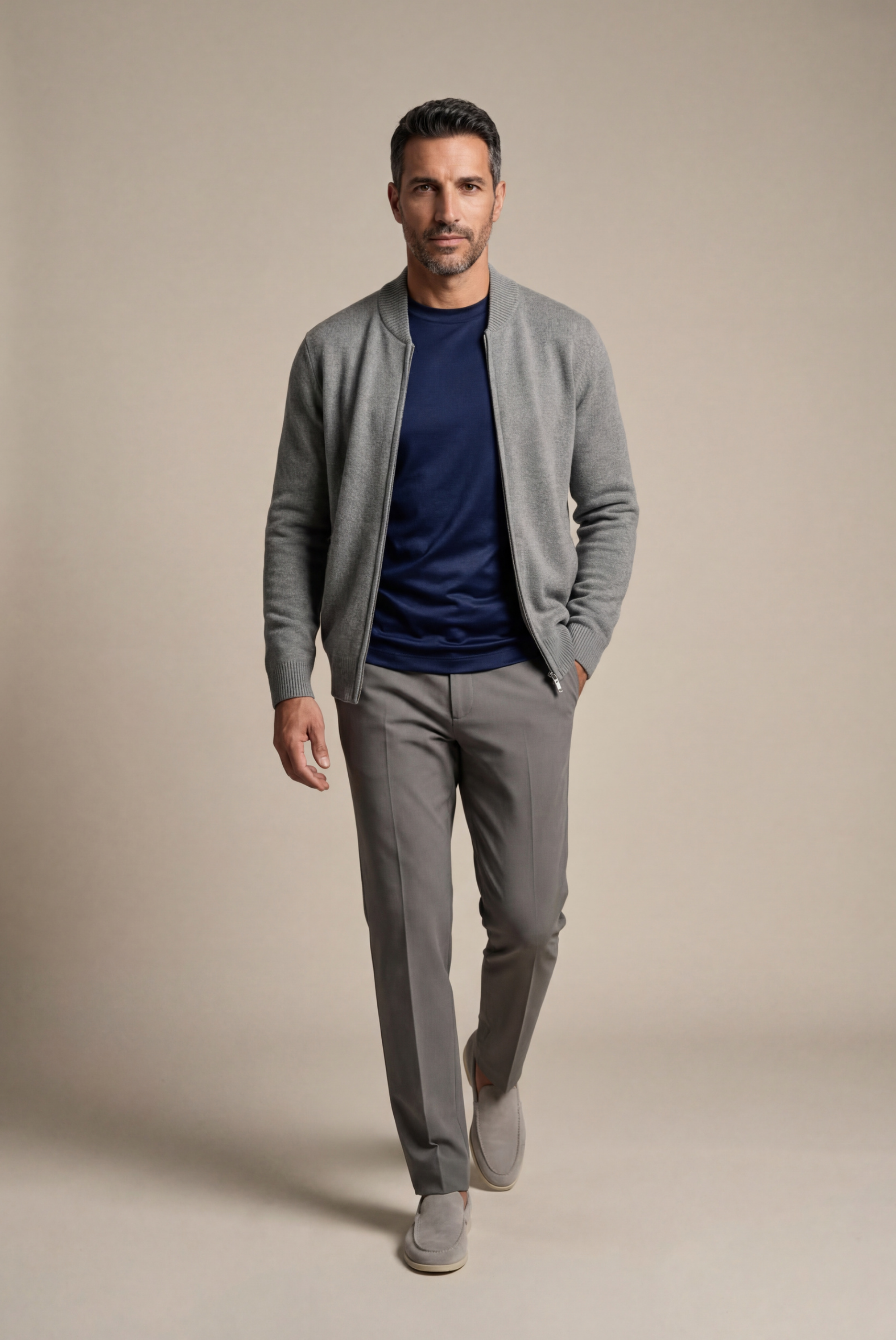 Imperial Long Sleeve Bleu Marine