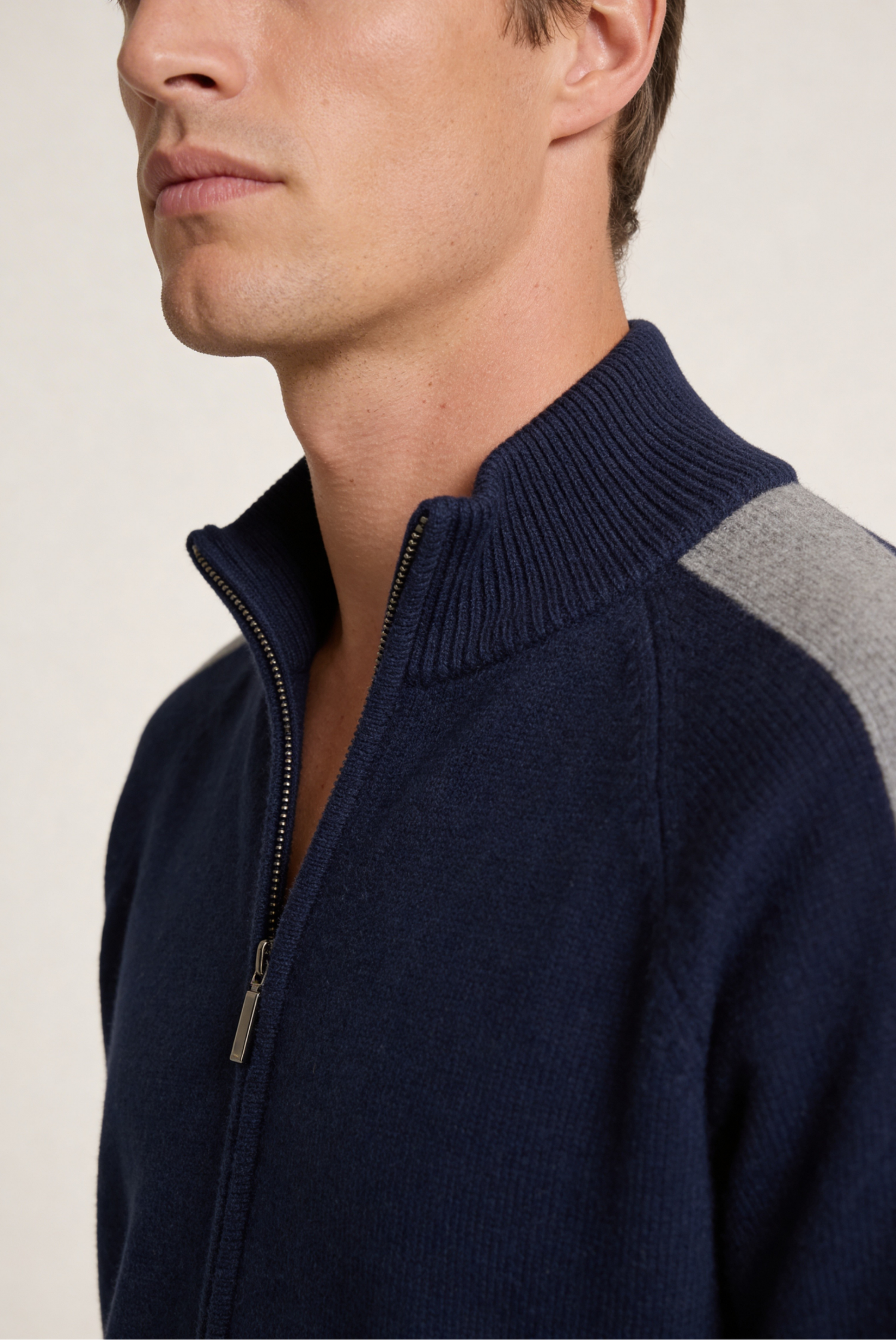 Navy Donati Cashmere Set