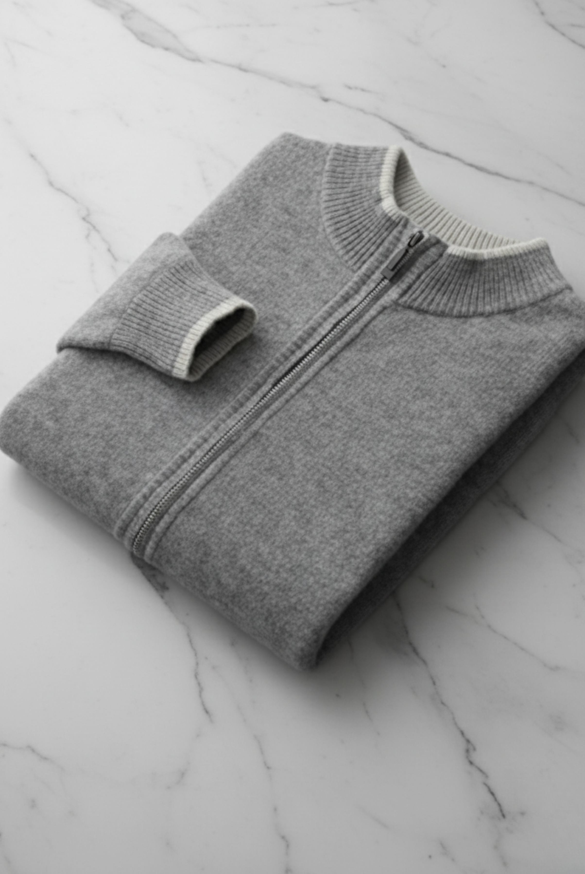 Graues Merino-Nocturne-Set