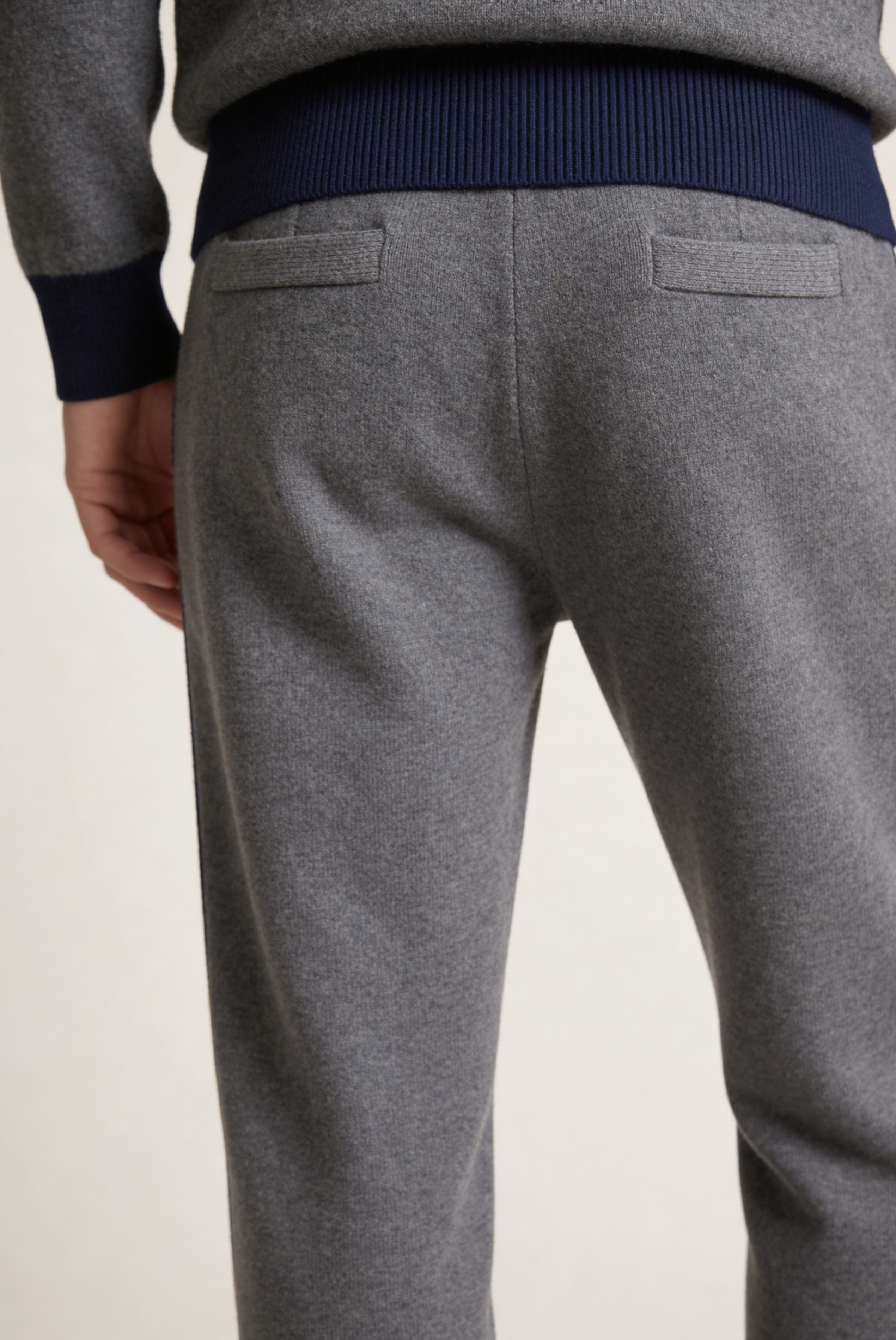 Navy Donati Cashmere Set