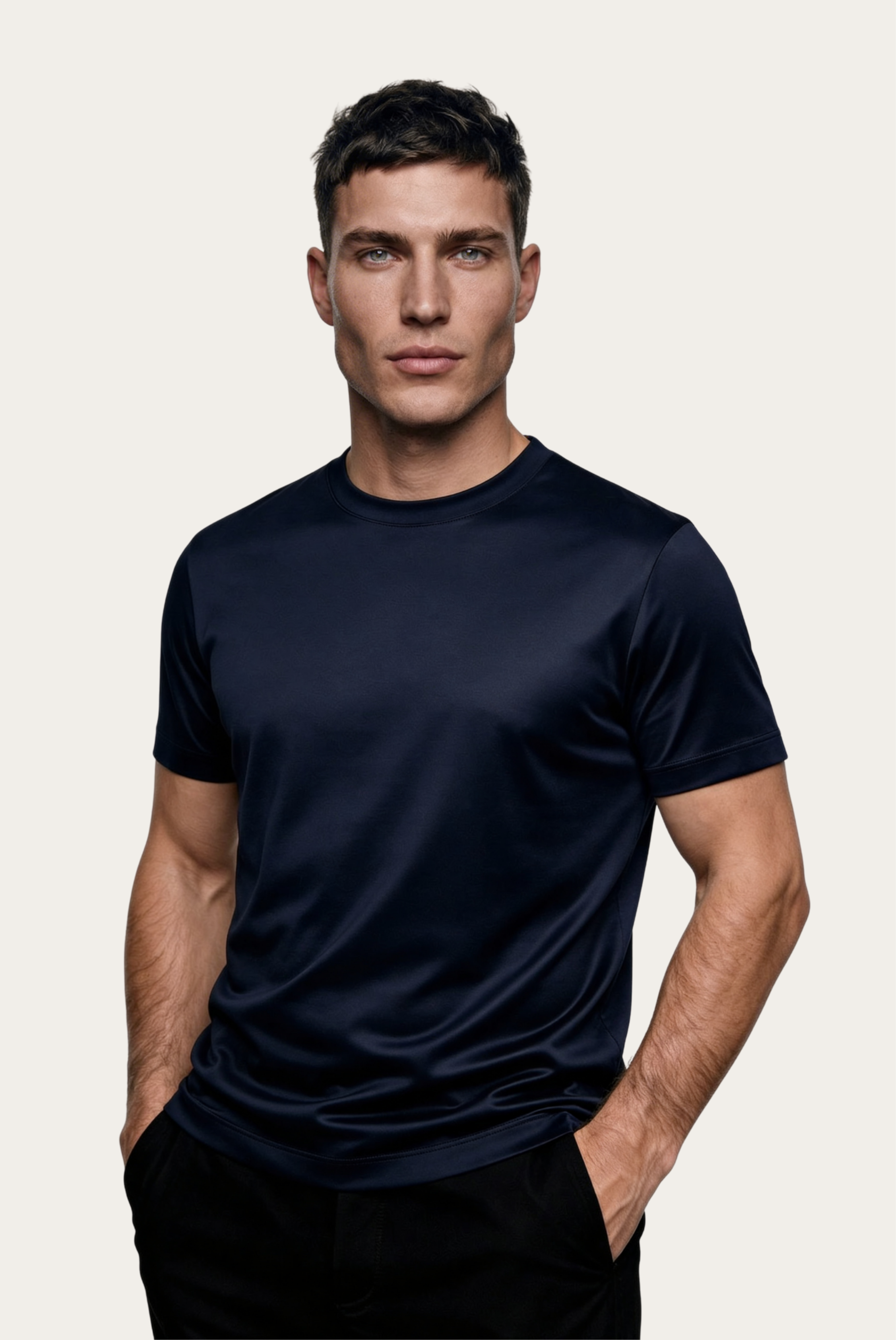 Marineblaues Imperial-T-Shirt
