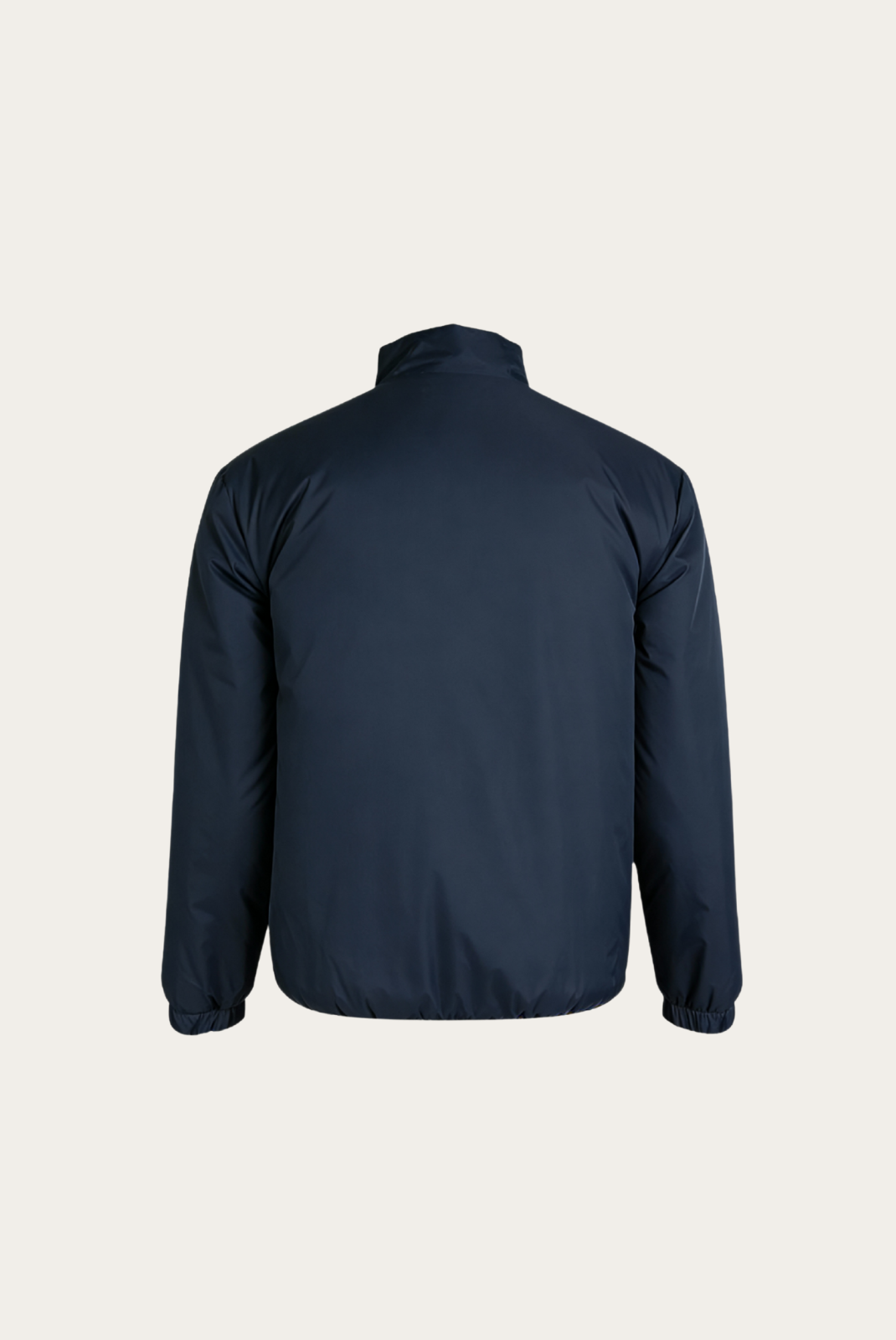 Blauer Windbreaker