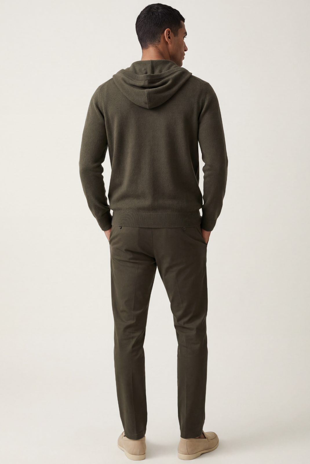 Olive Premium Cashmere Vest