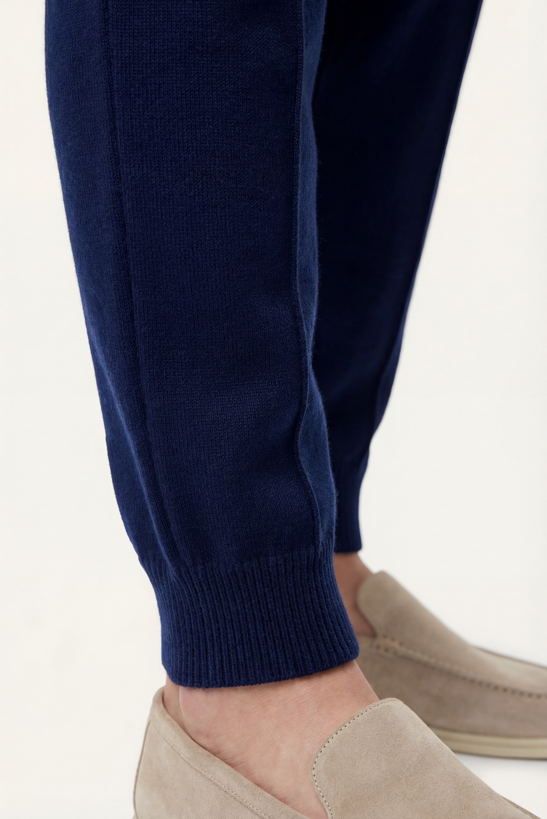 Navy Blue Donati Wool Lounge