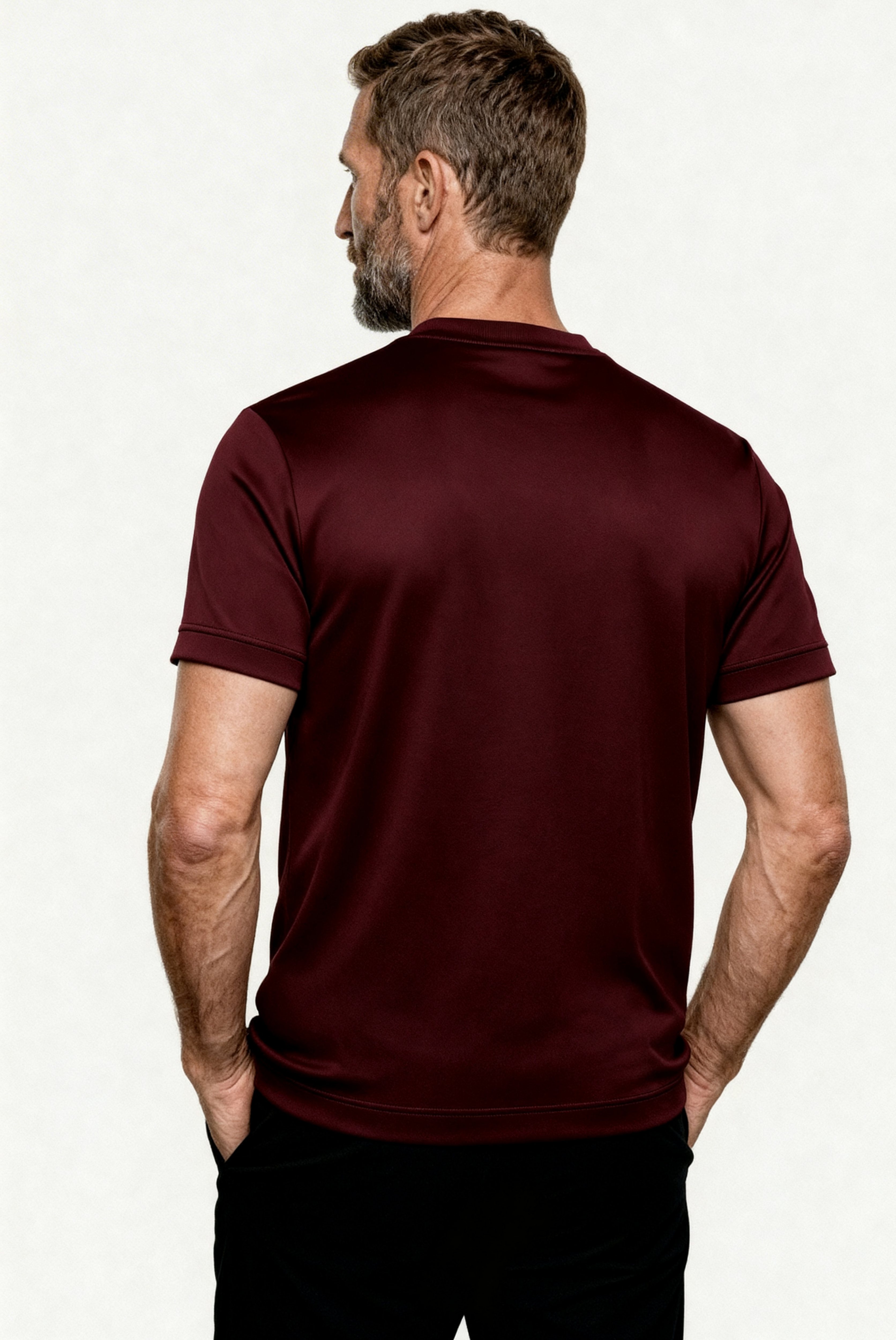 インペリアル T シャツ ボルドーレッド