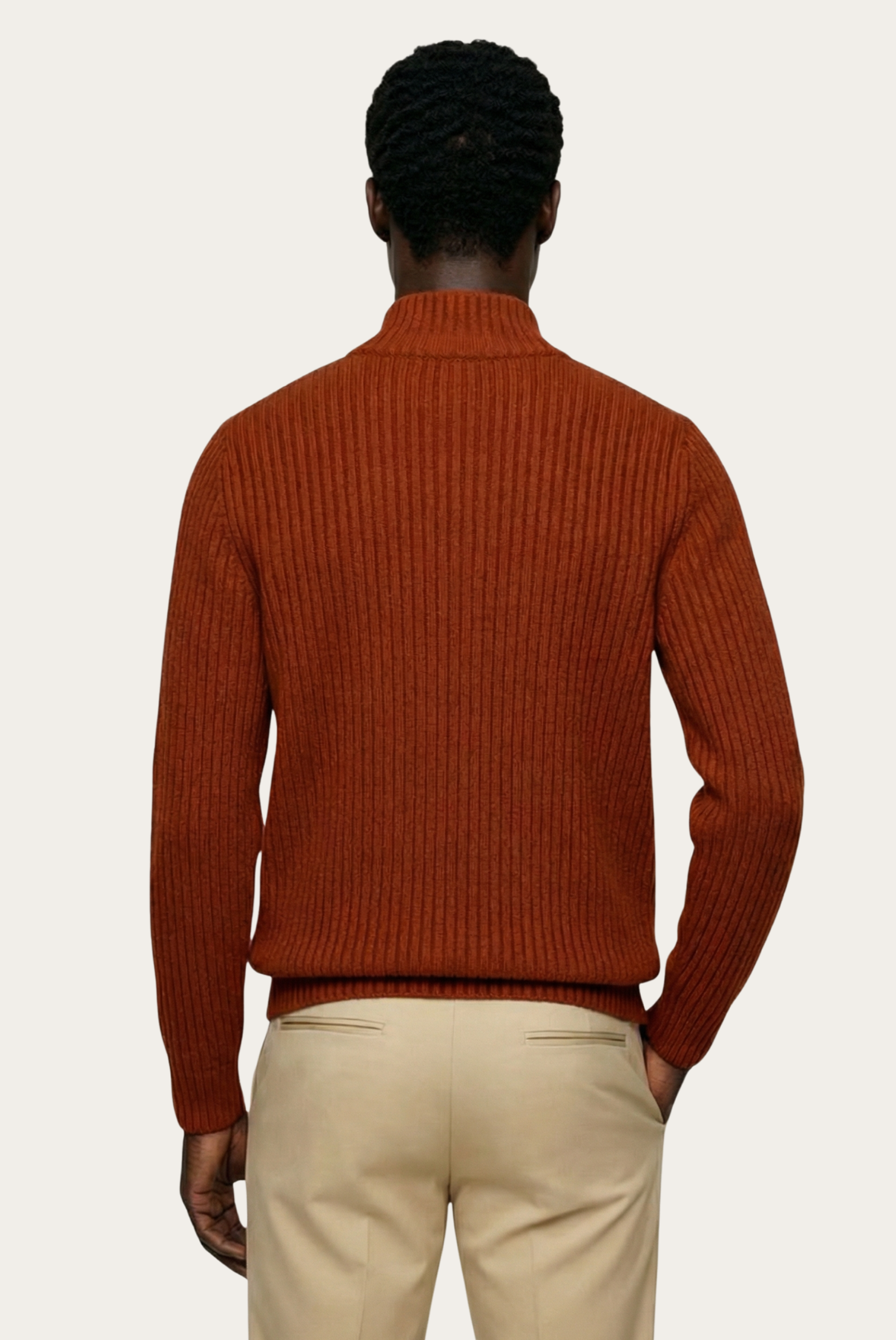 Rote Donati Strickjacke