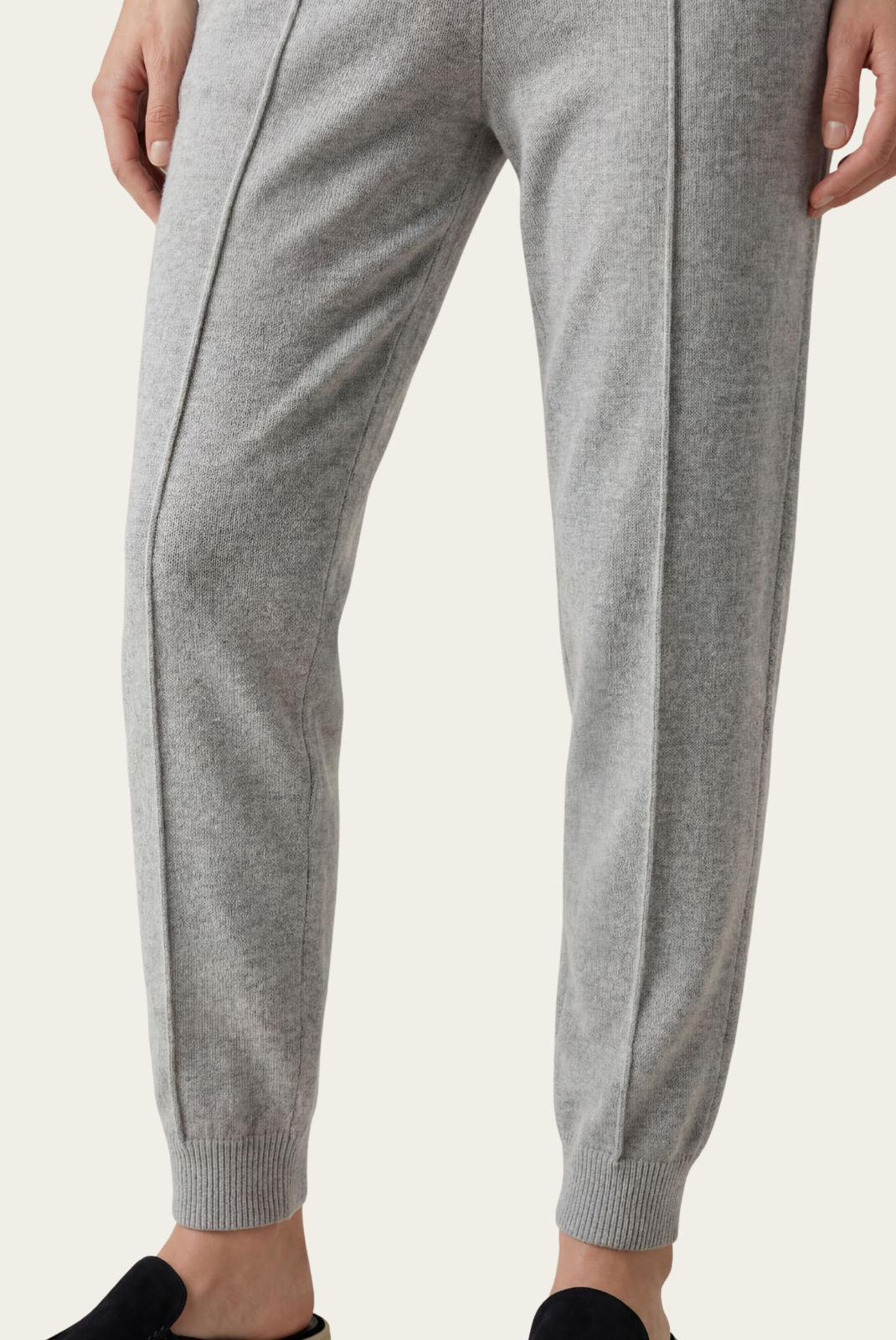 Light Grey Donati Wool Lounge