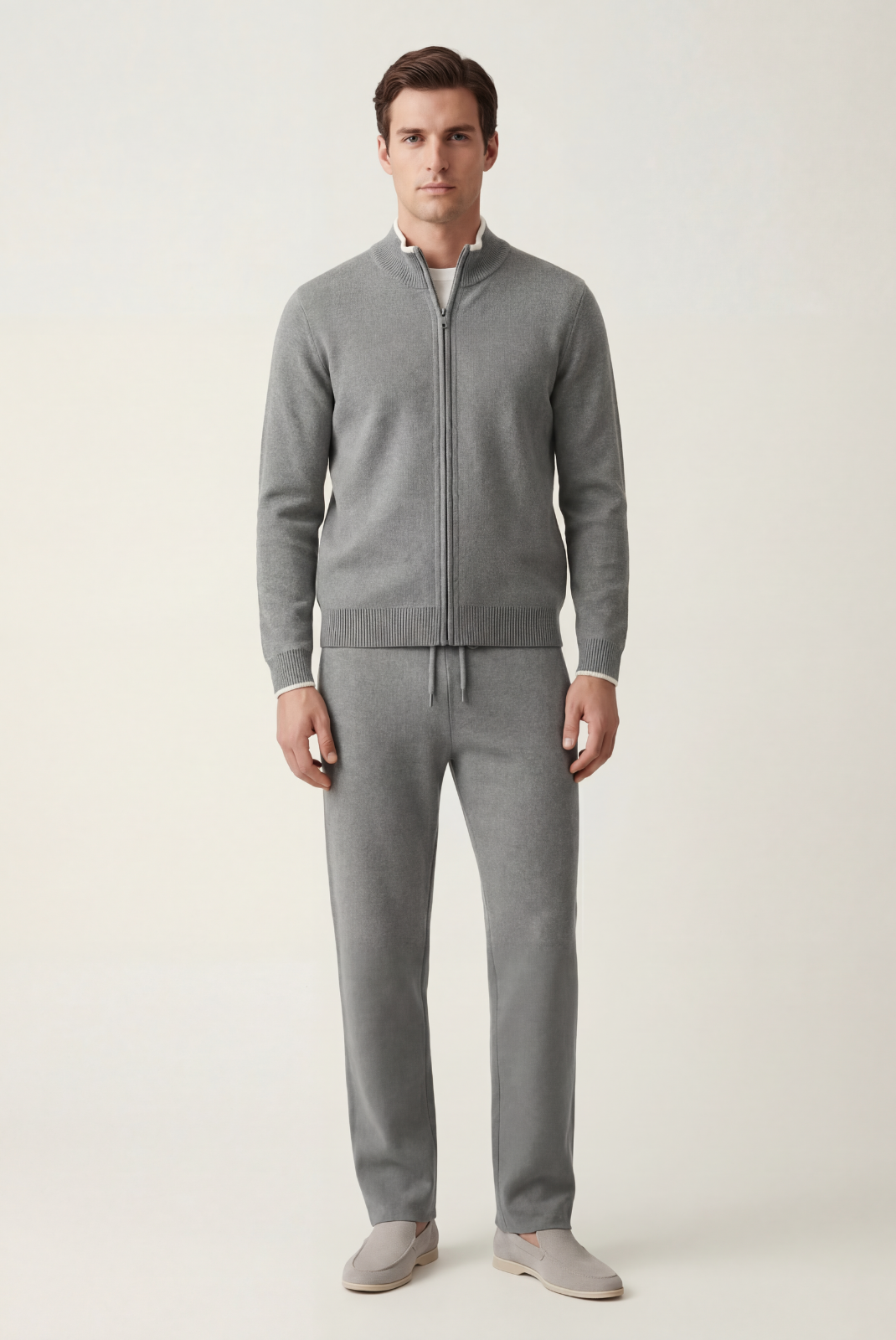 Grey Merino Nocturne Set