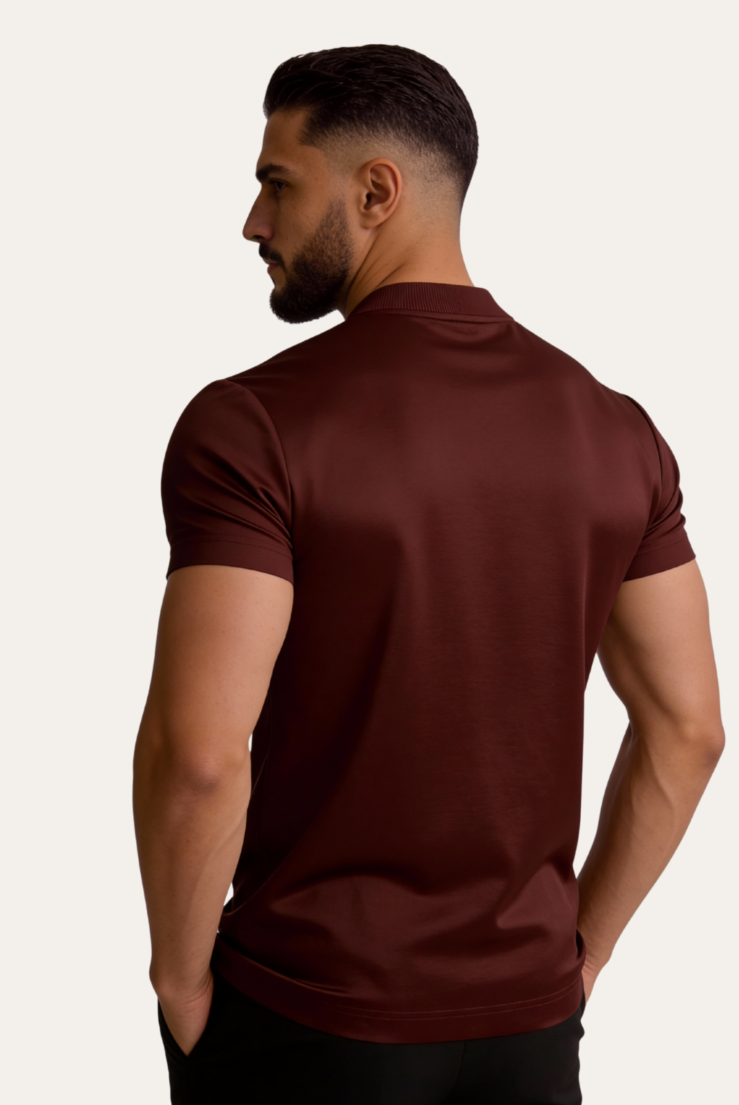 Burgundy Imperial Tee