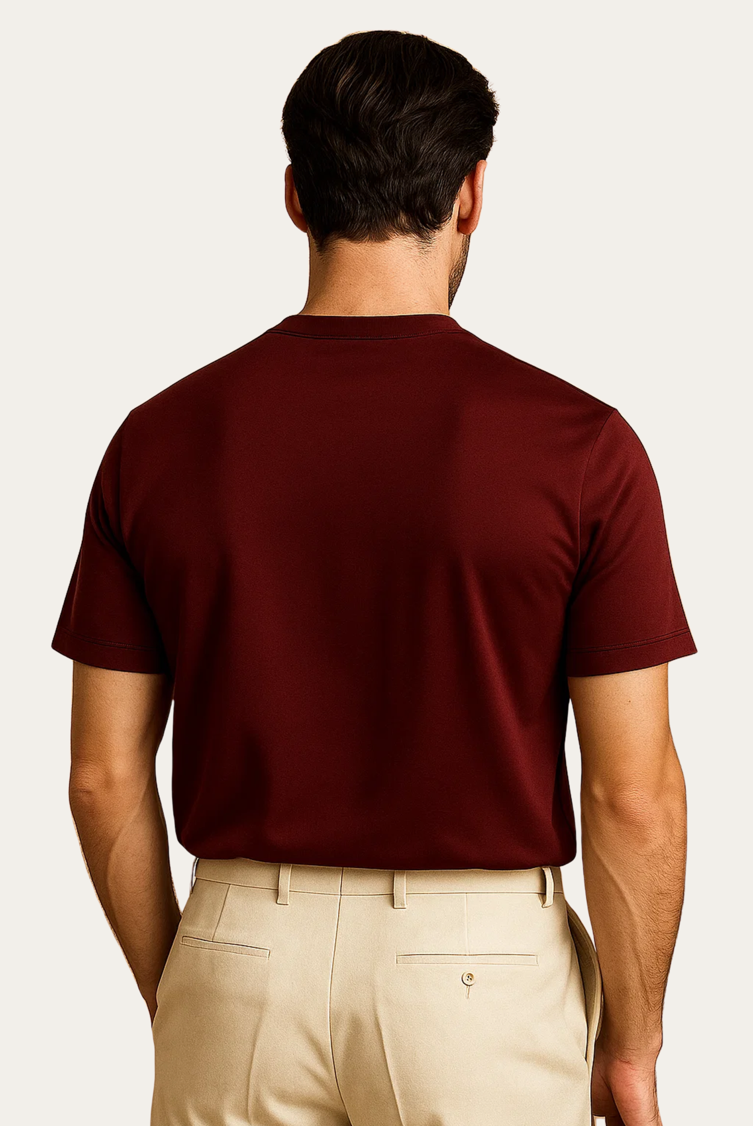 Burgundy Red Imperial Tee