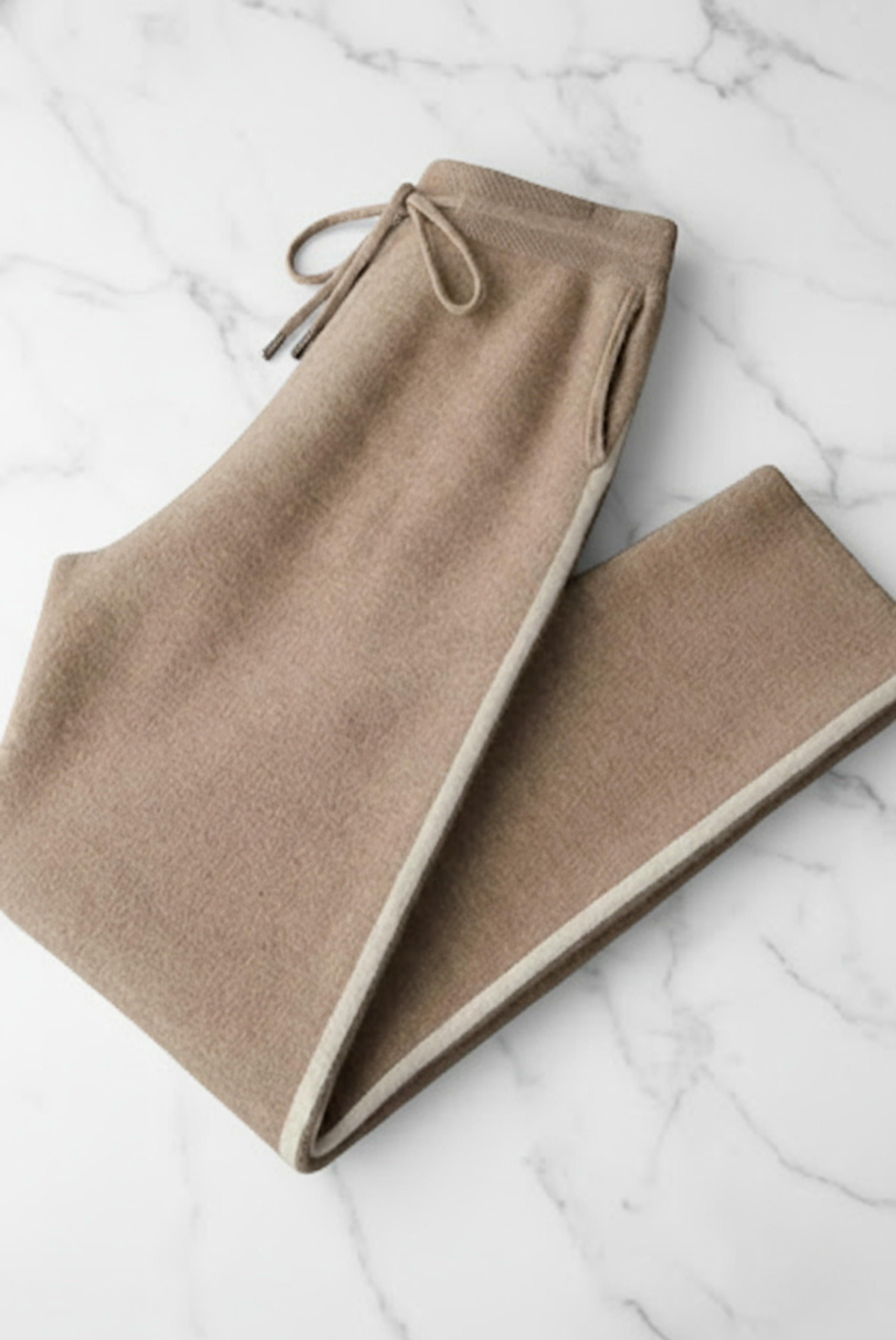 Beige Premium Cashmere Dune Set