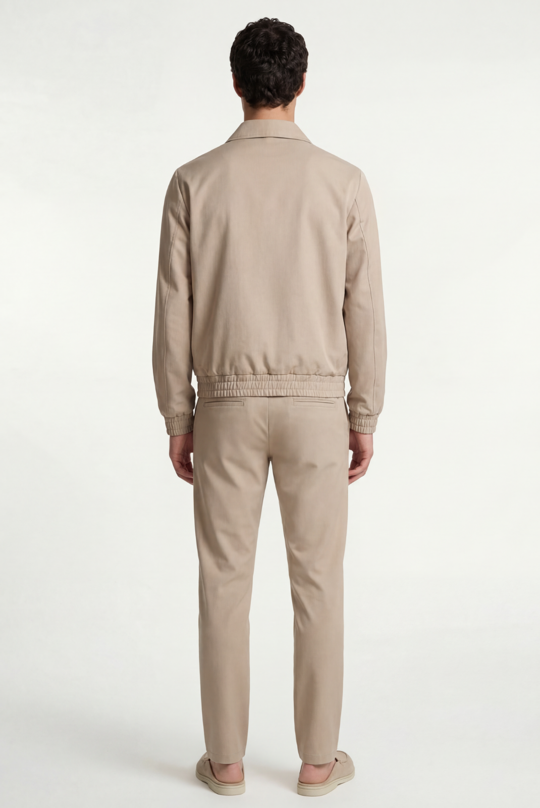 Light Beige Tech Suit