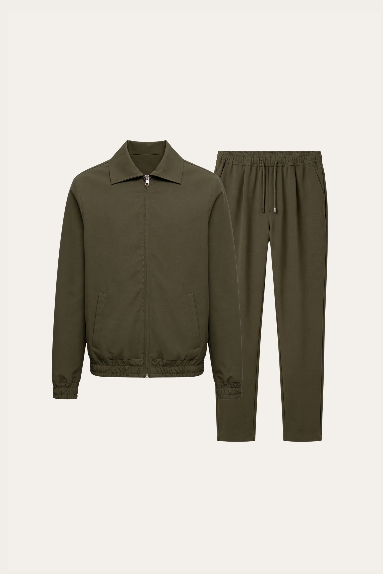 Costume technique vert foncé