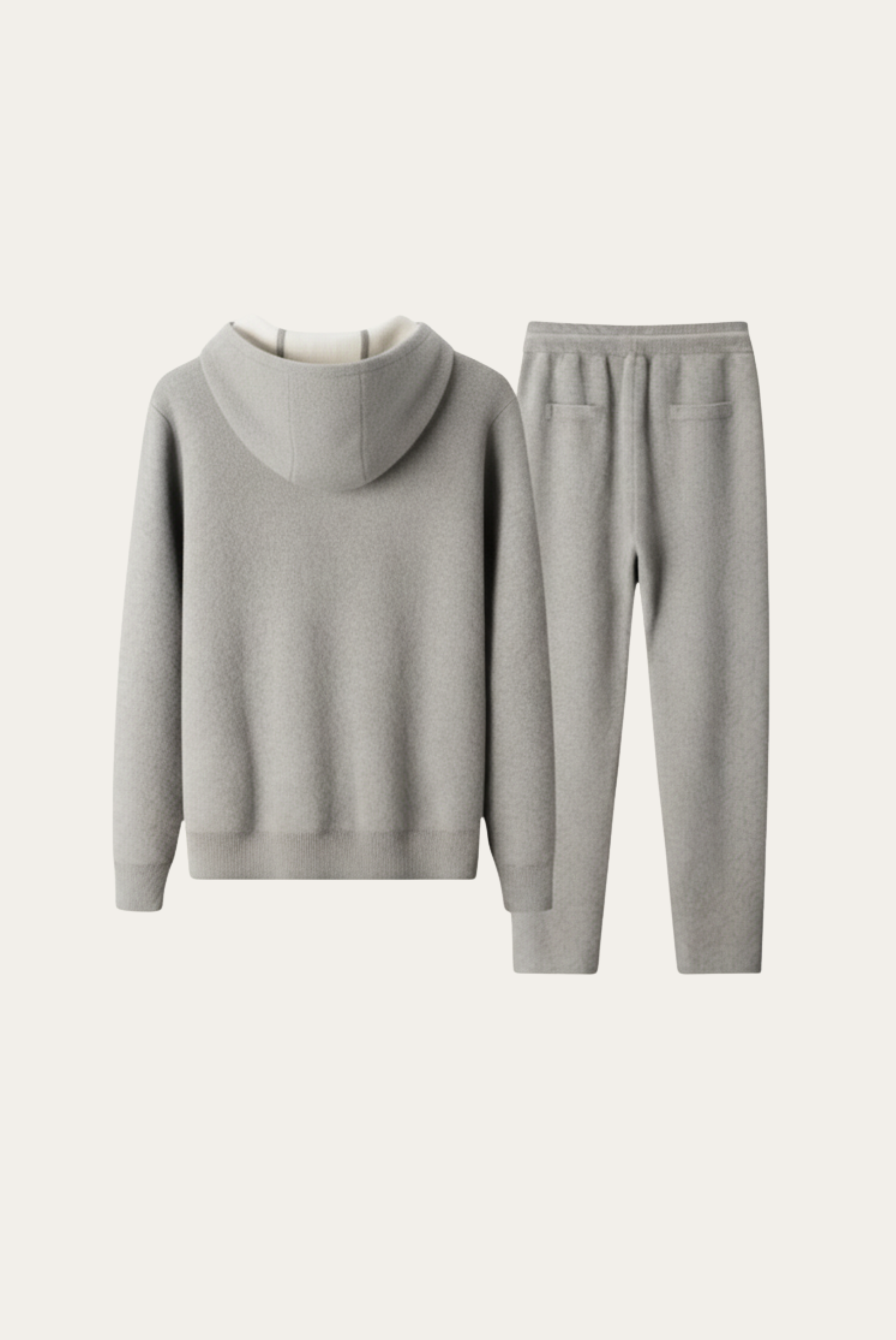 Grey Premium Cashmere Dune Set