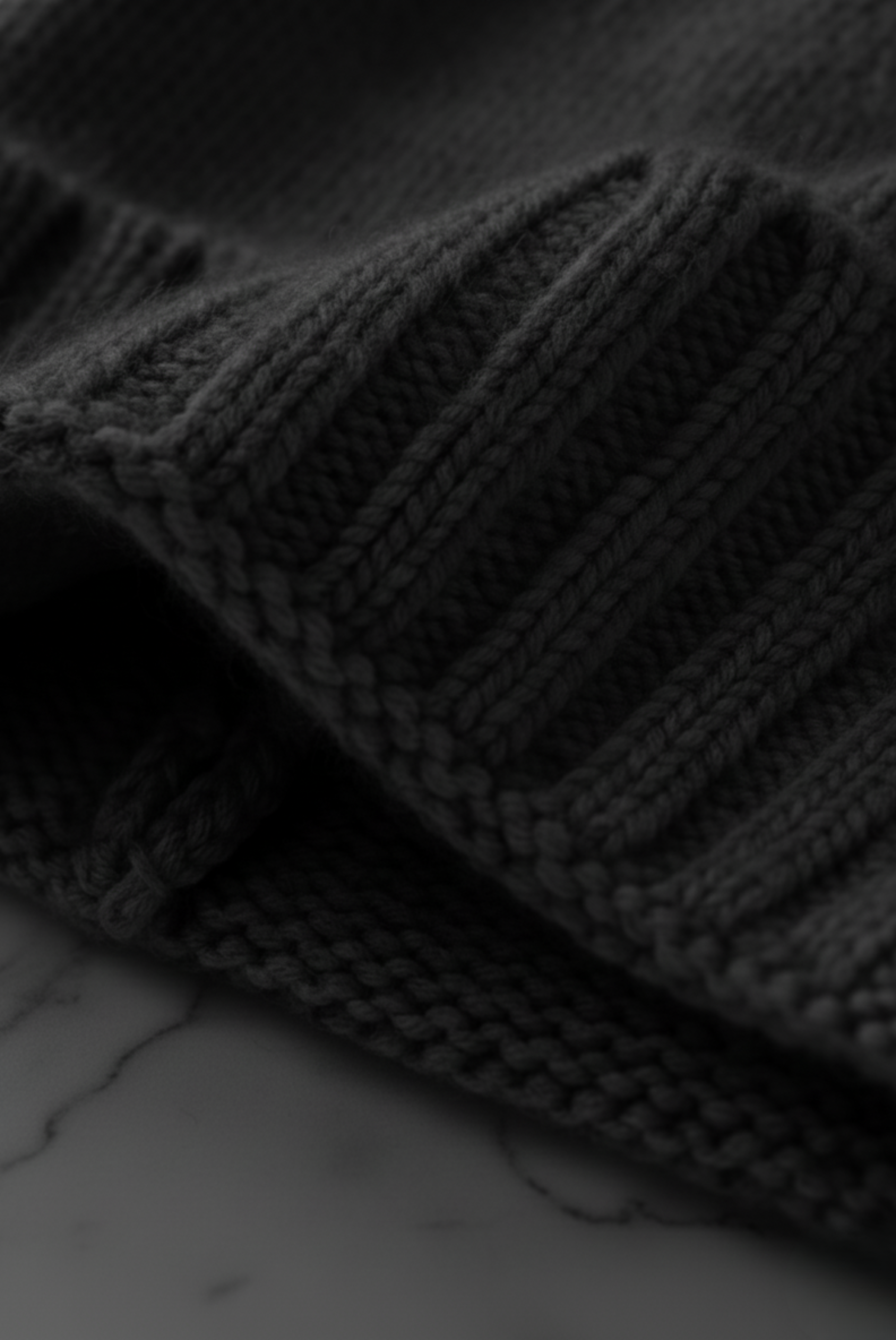 Dark Grey Premium Cashmere Beanie