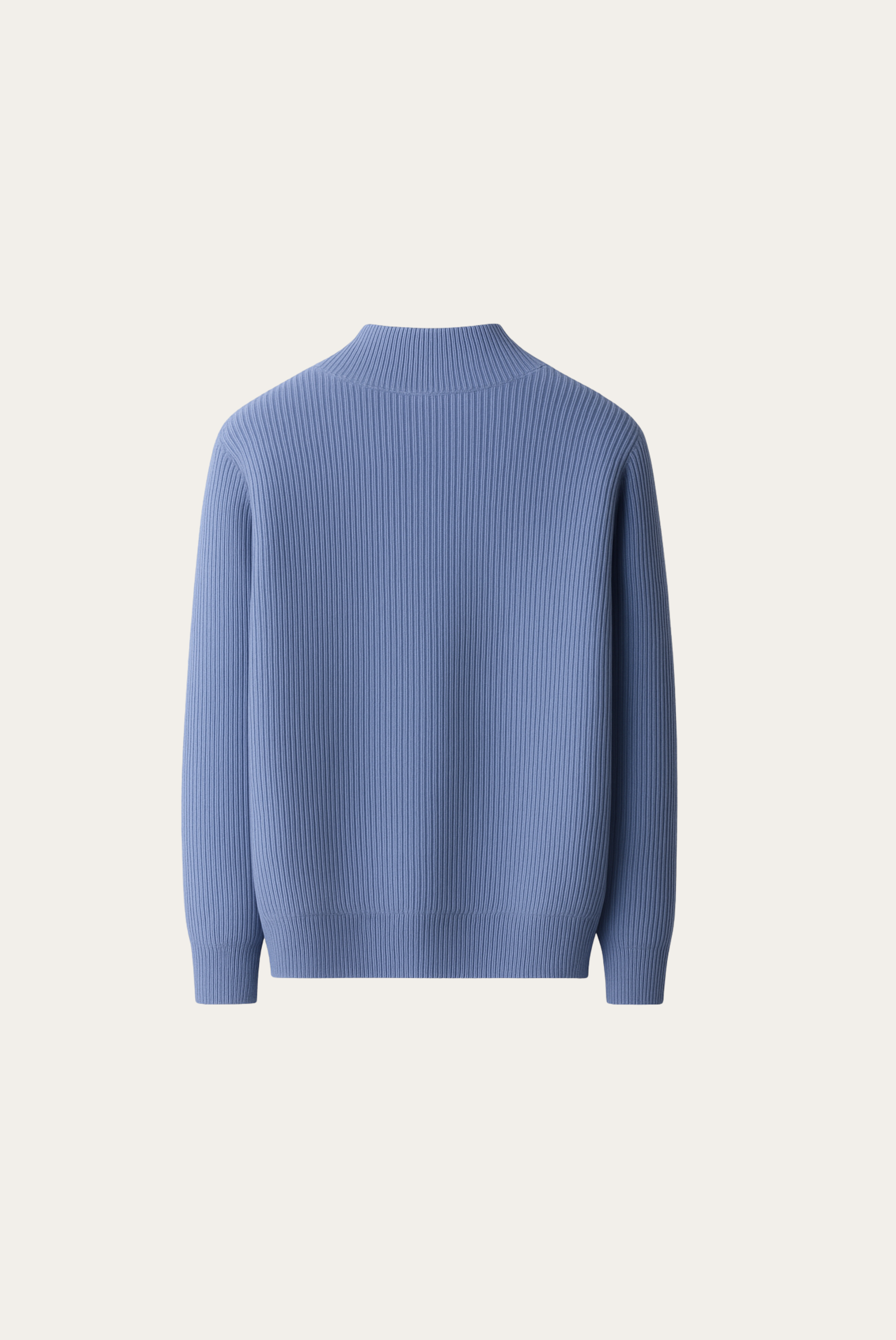 Blue Wool Cardigan
