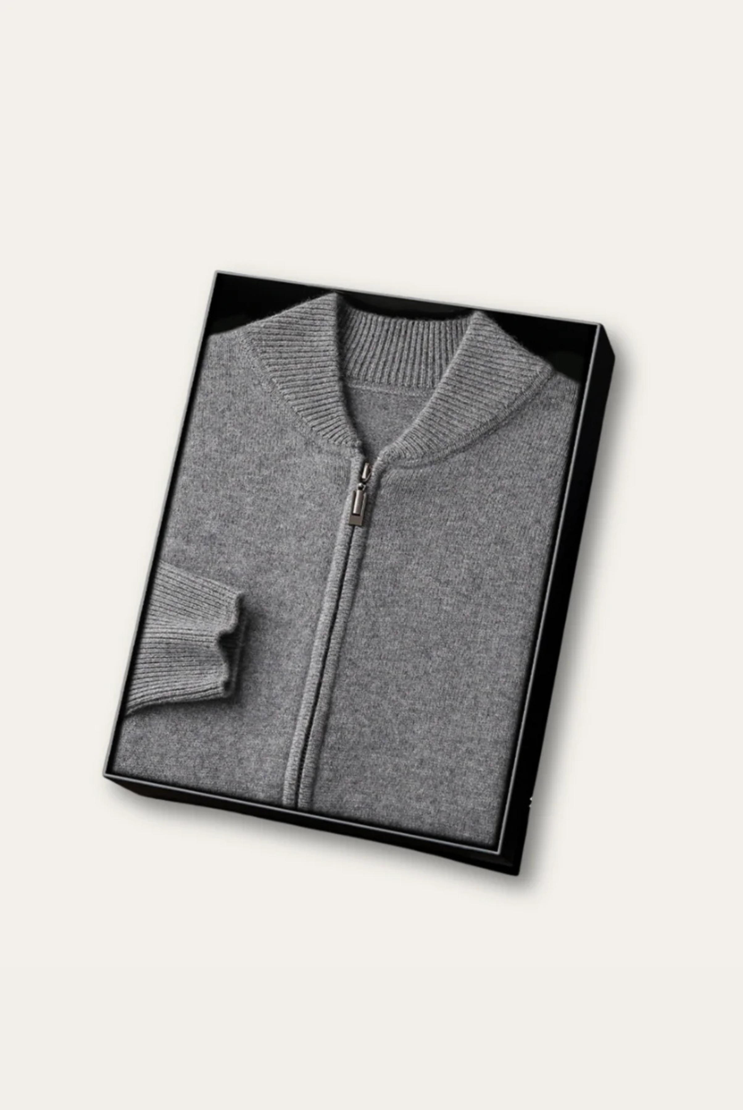 Grey Cashmere Jumper