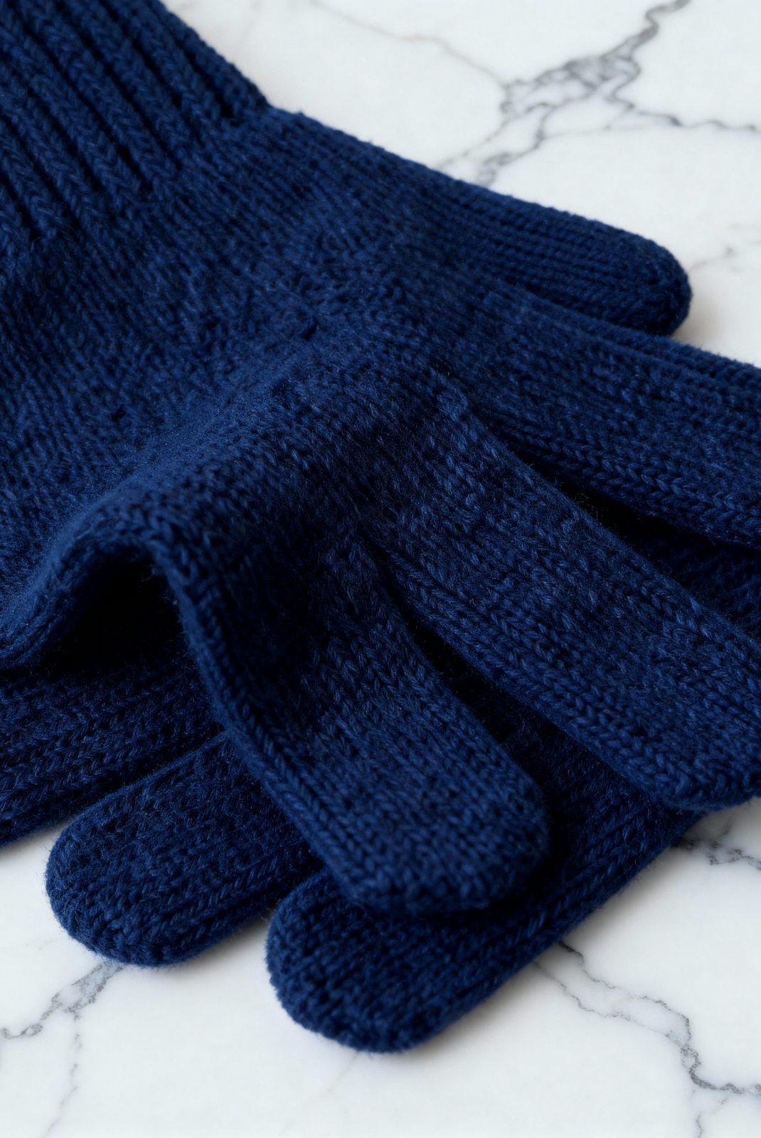 Navy Blue Merino Wool Wintertime Essentials