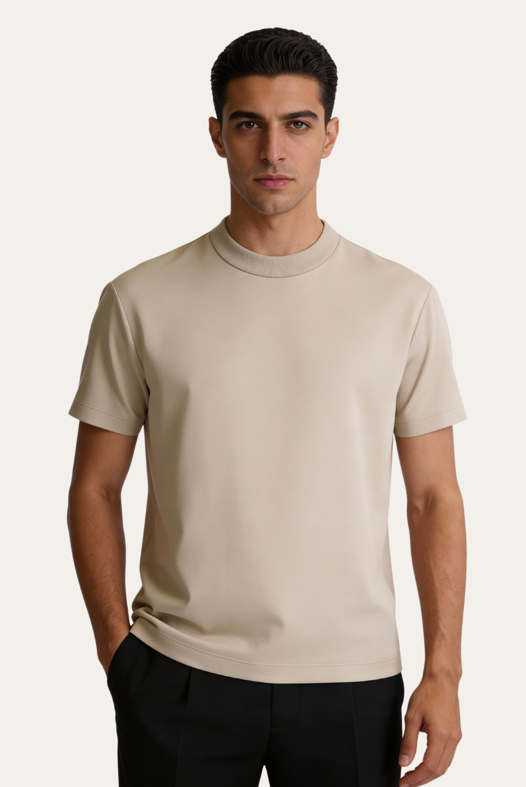 Greige Imperial Tee