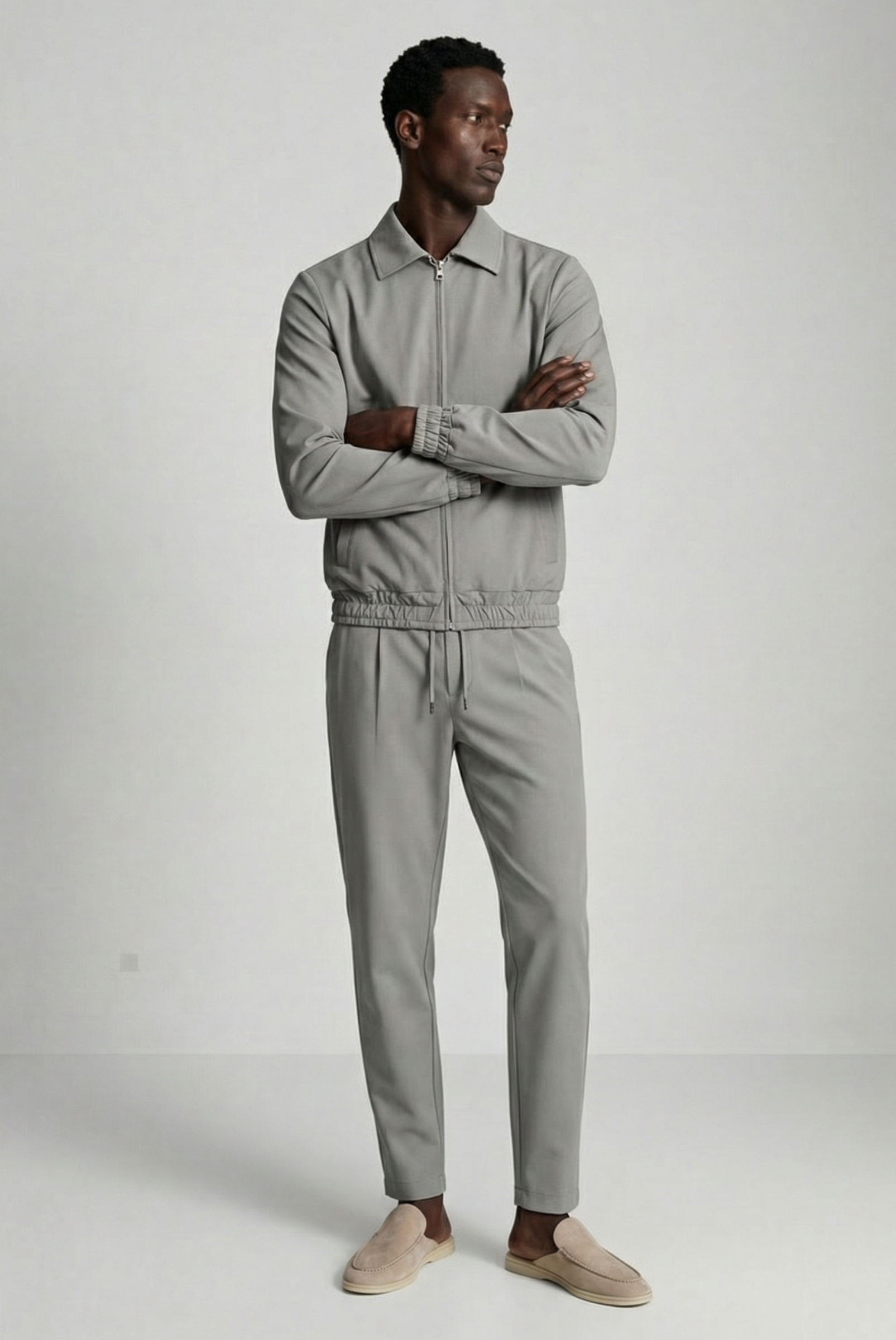 Cloud Grey Tech Suit