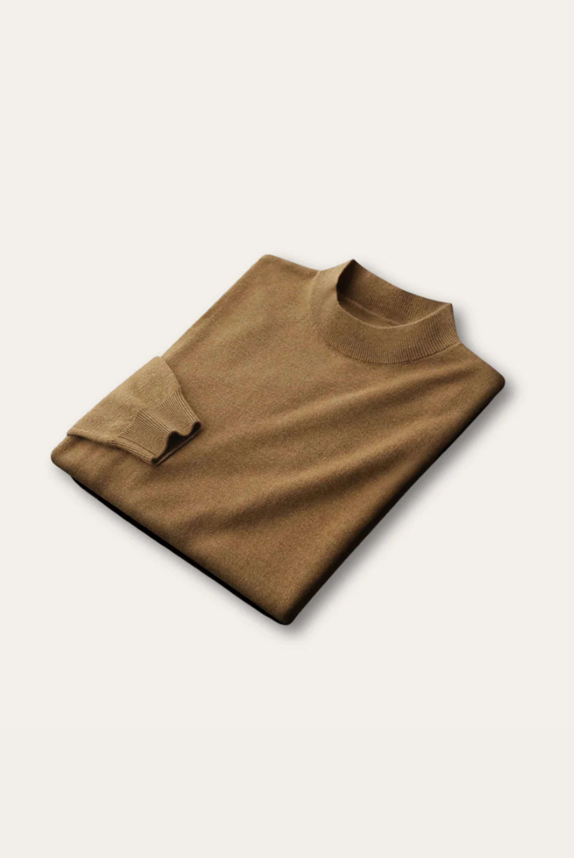 Brown Wool Crewneck