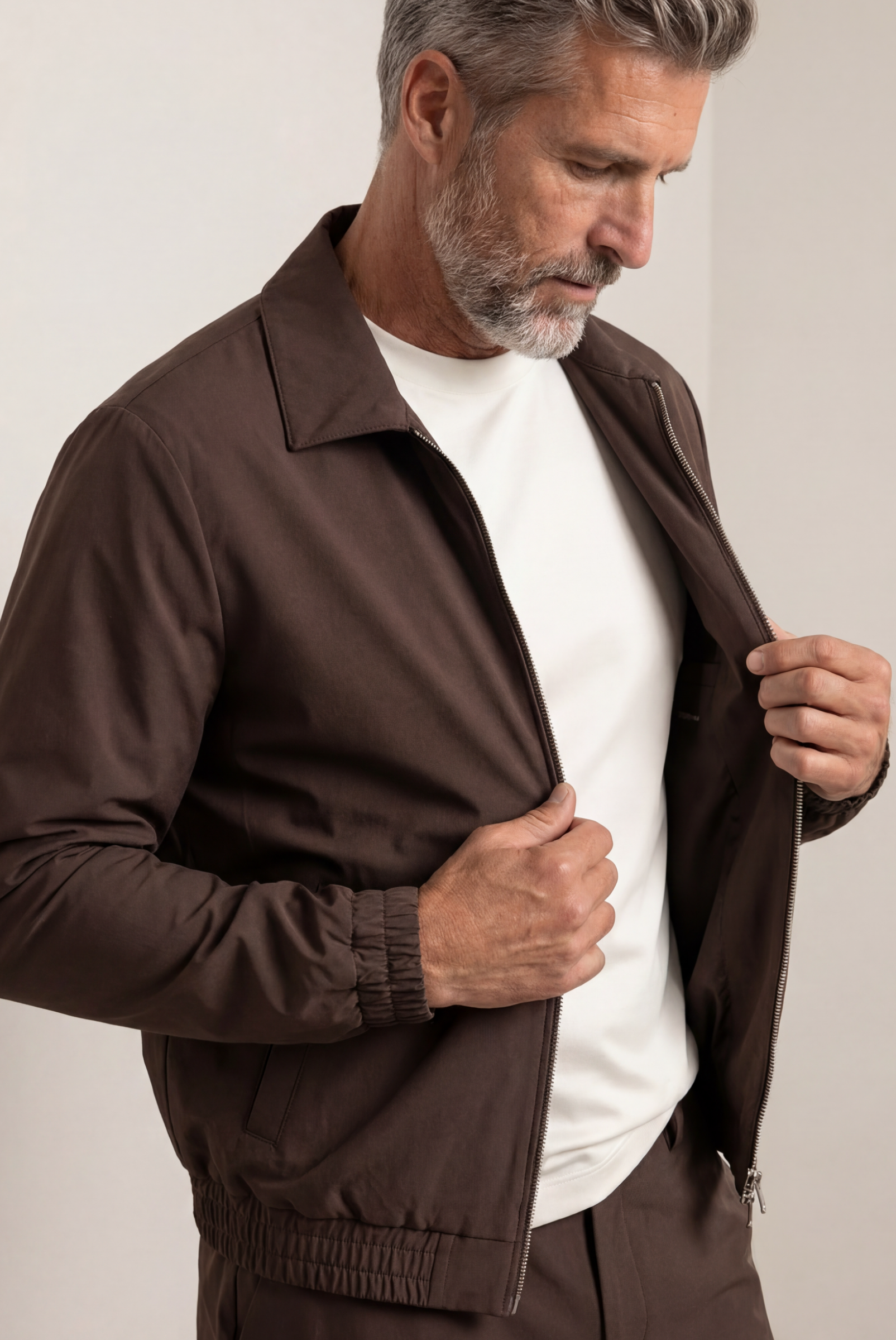 Copper Brown Tech Suit