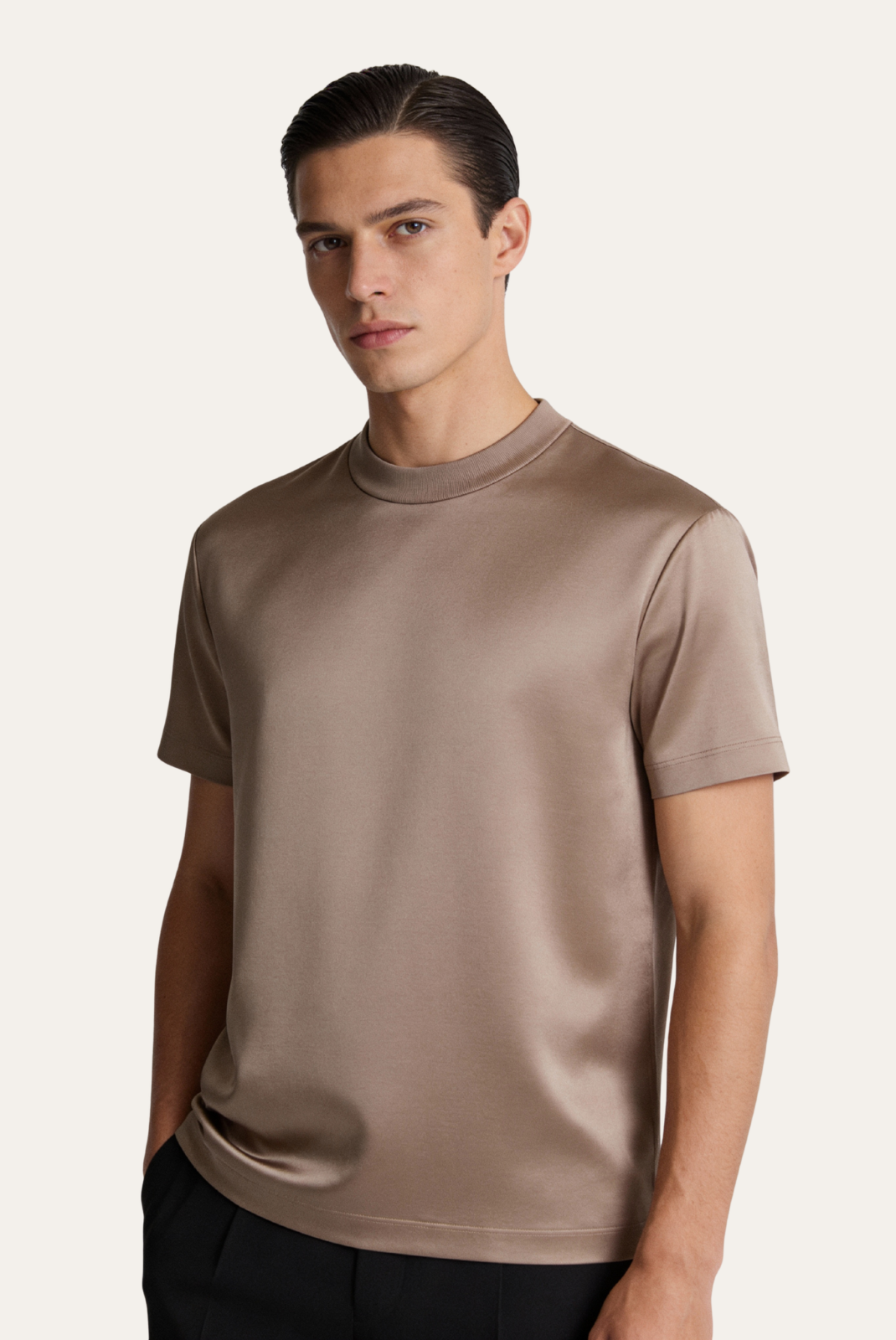 Taupe Imperial Tee