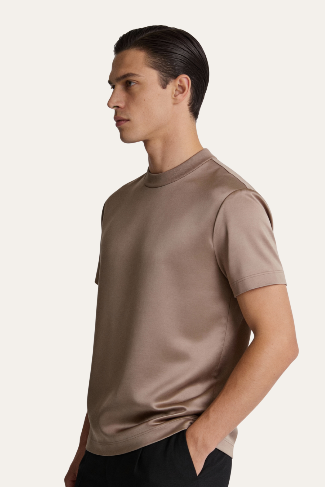 Taupe Imperial Tee