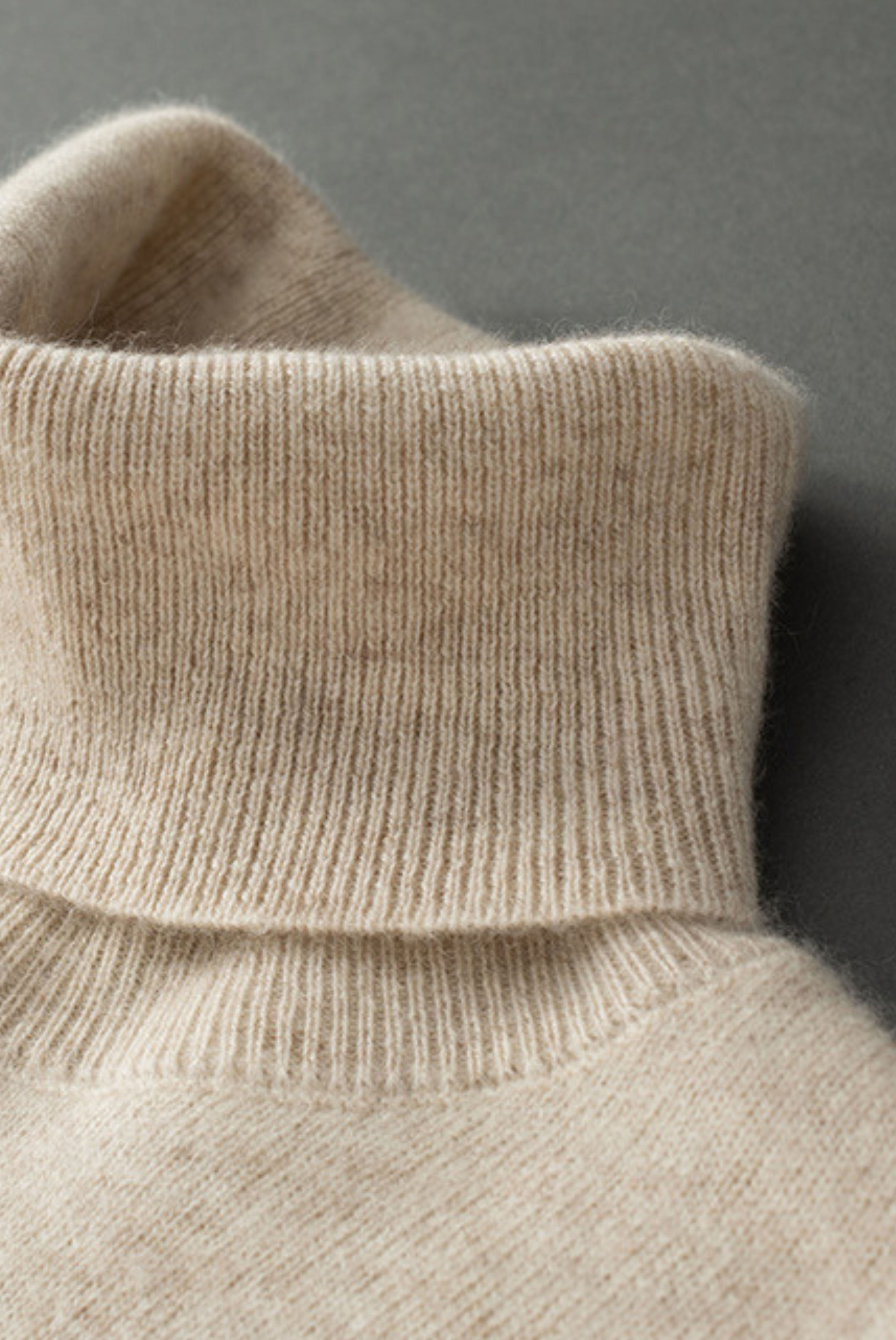 Black Cashmere Turtleneck
