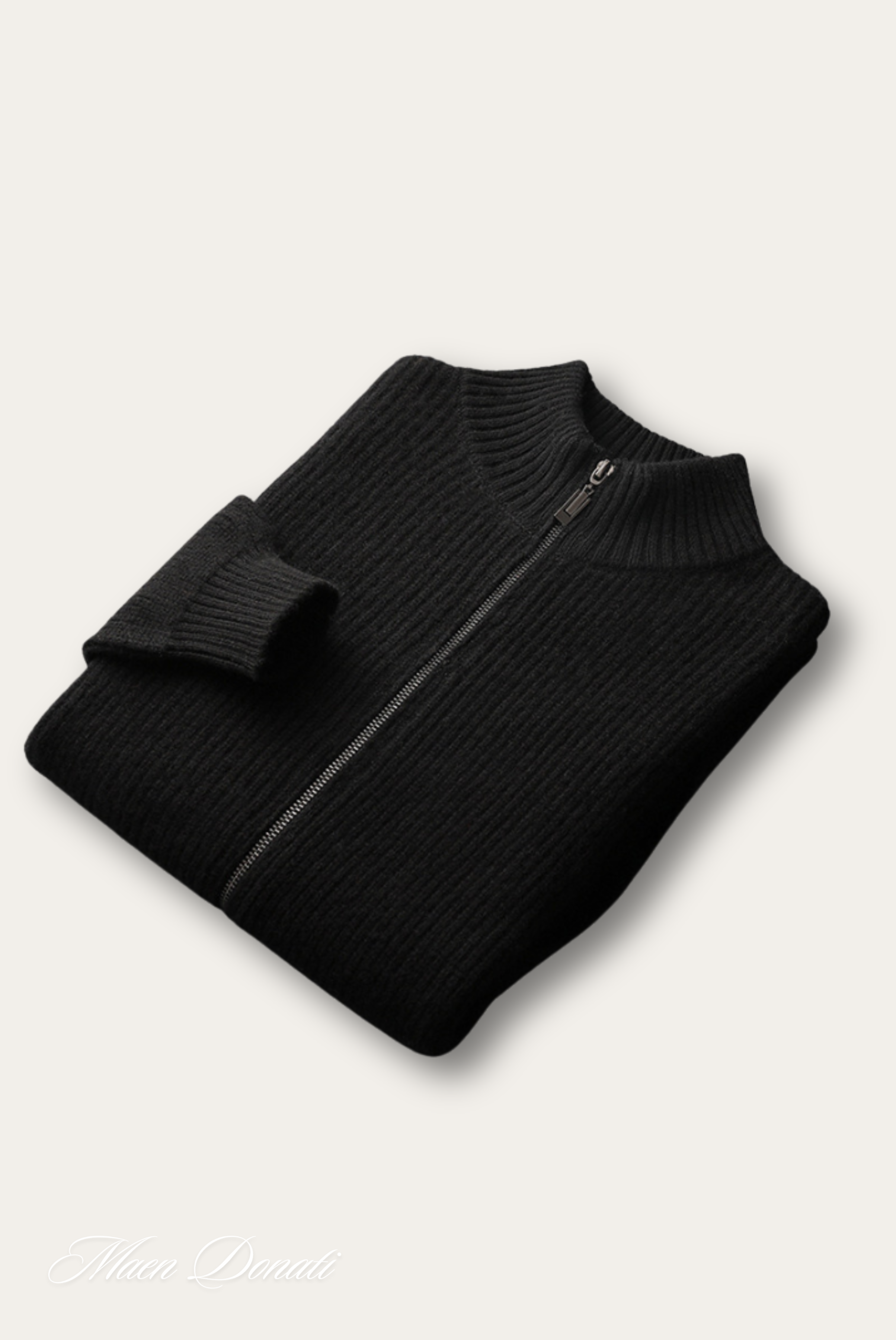 Black Donati Cardigan
