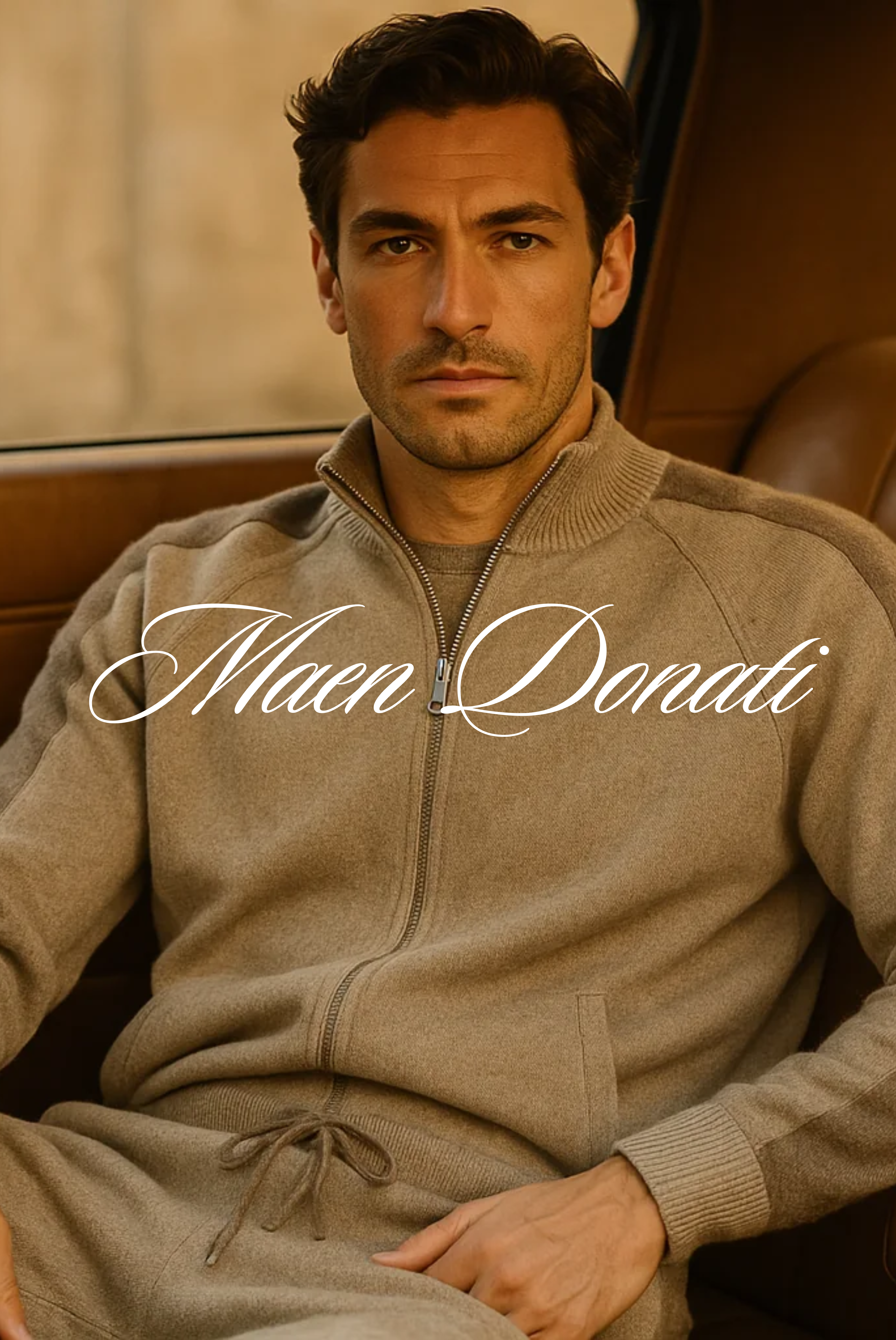 Camel Brown Donati Cashmere Prestige Set
