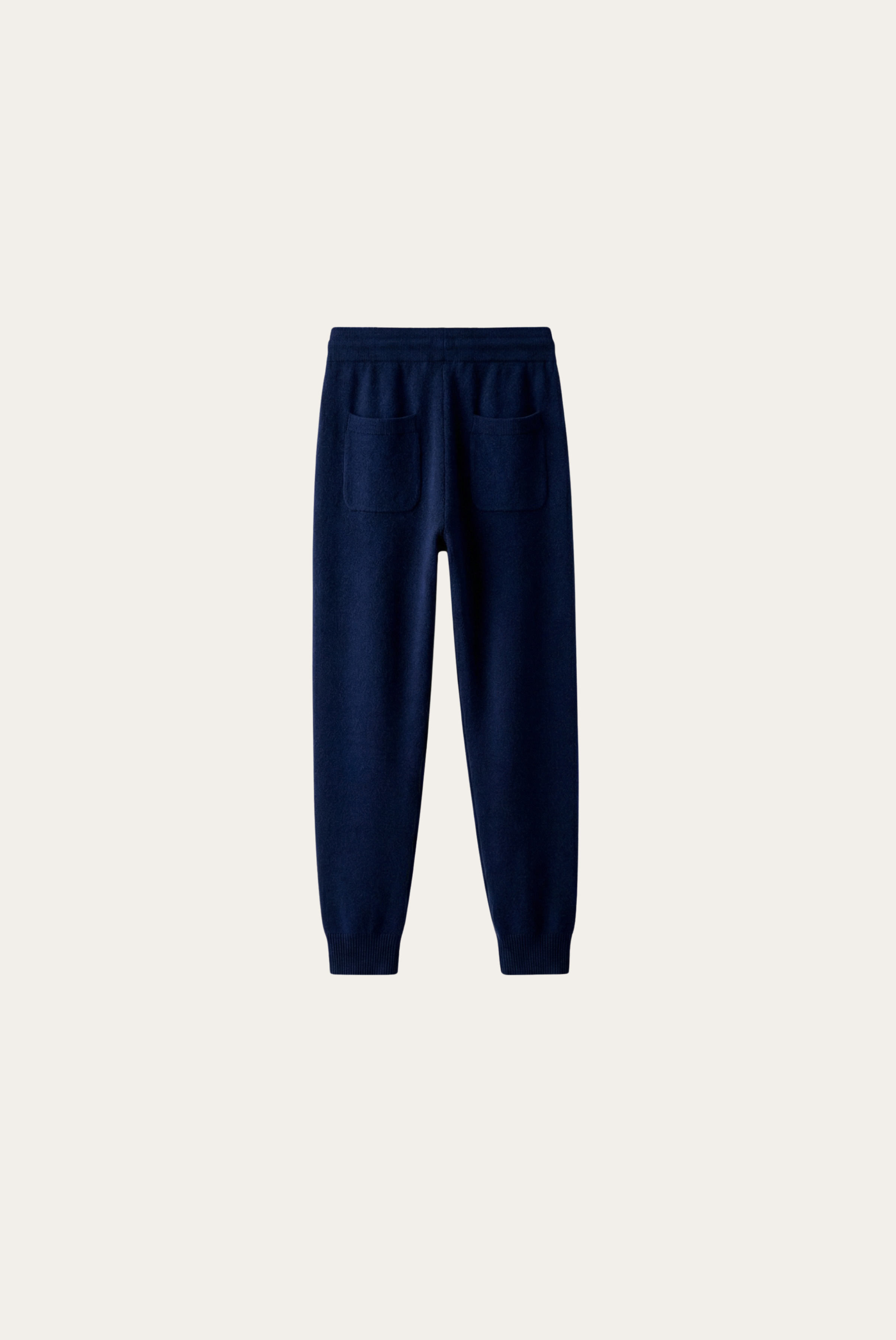 Marineblaue Donati-Woll-Lounge