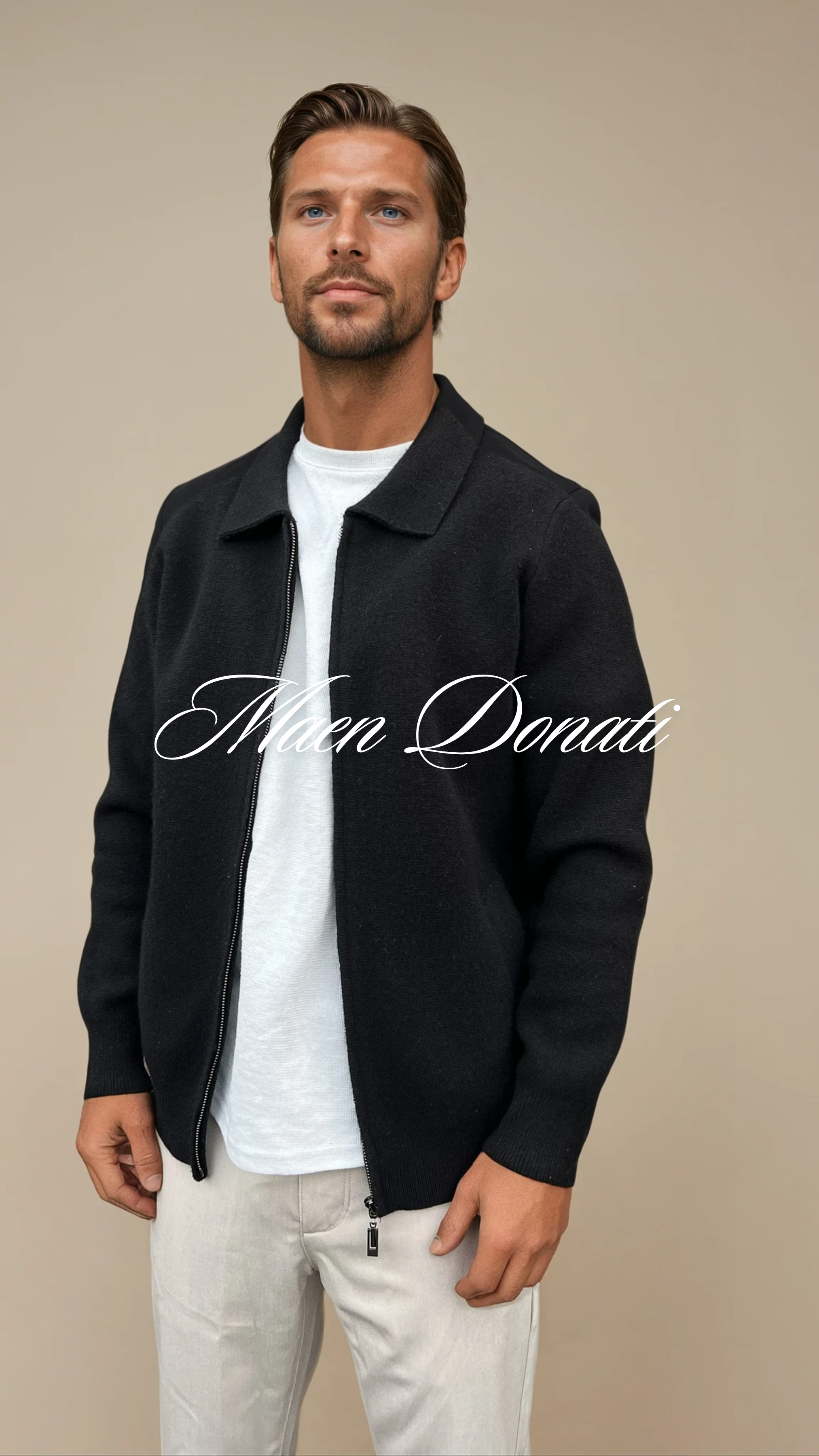 Polo Cardigan