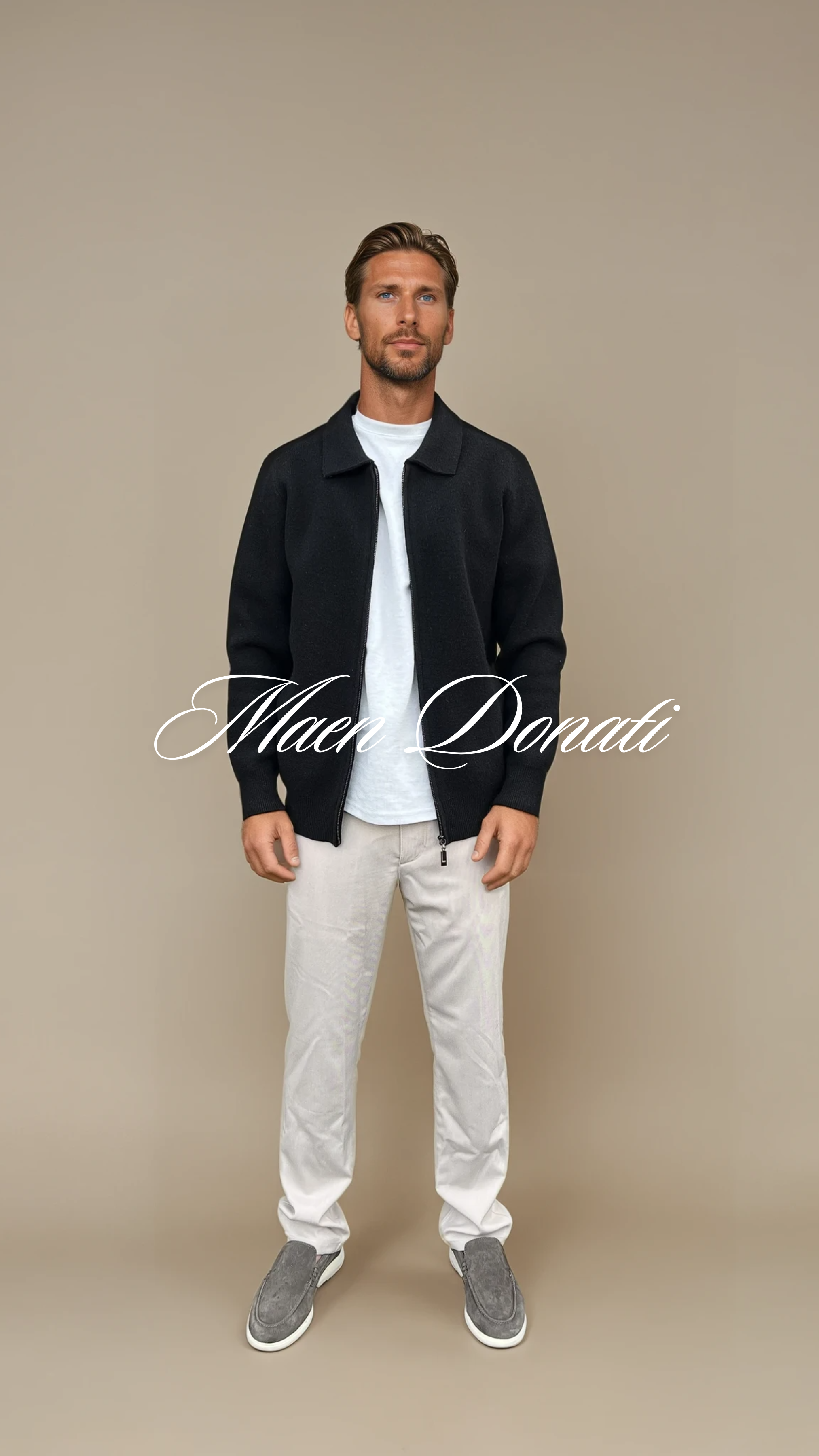 Polo Cardigan