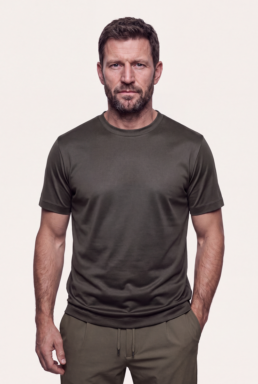 Graues Imperial-T-Shirt