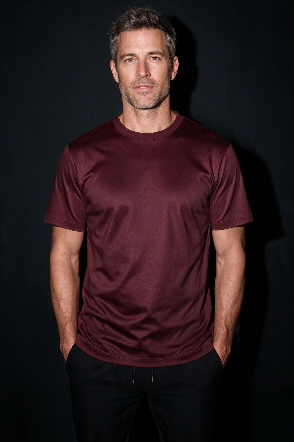 Burgunder Imperial T-Shirt