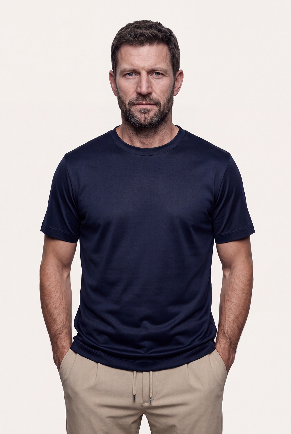 Marineblaues Imperial-T-Shirt