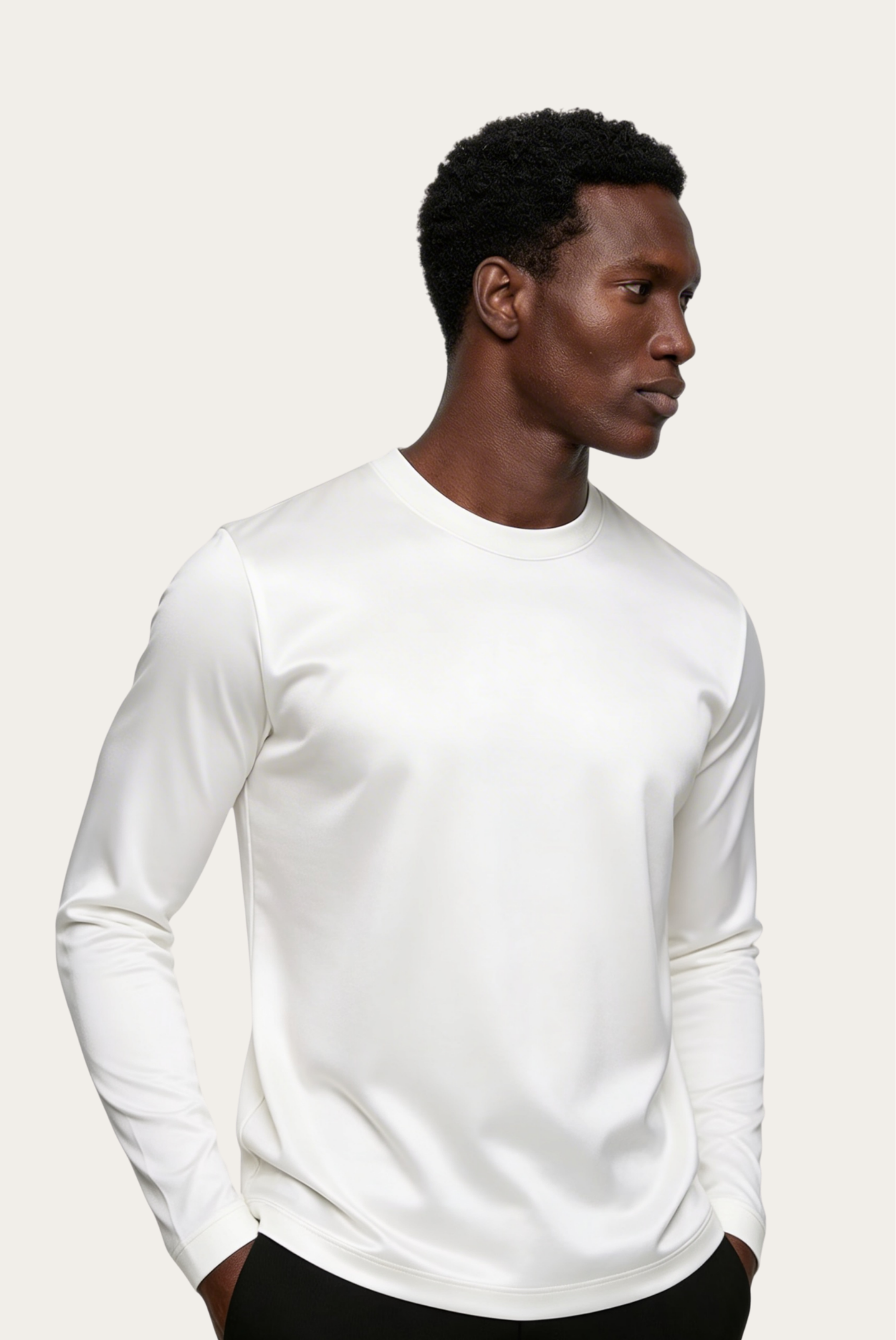 Imperial Long Sleeve Blanc