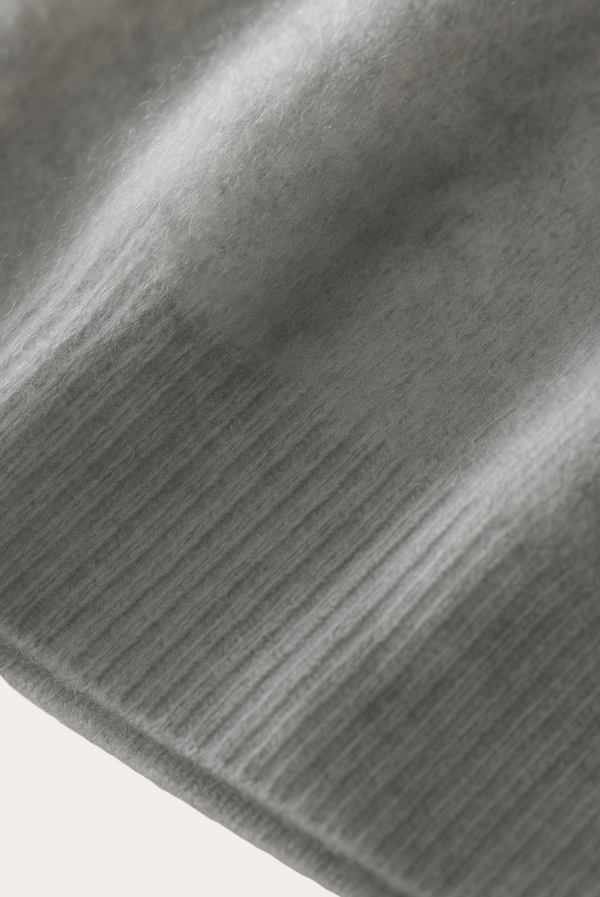 Light Grey Cashmere Crewneck