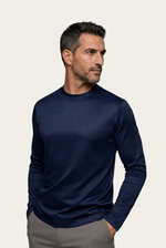 Camiseta Imperial de Manga Larga Azul 