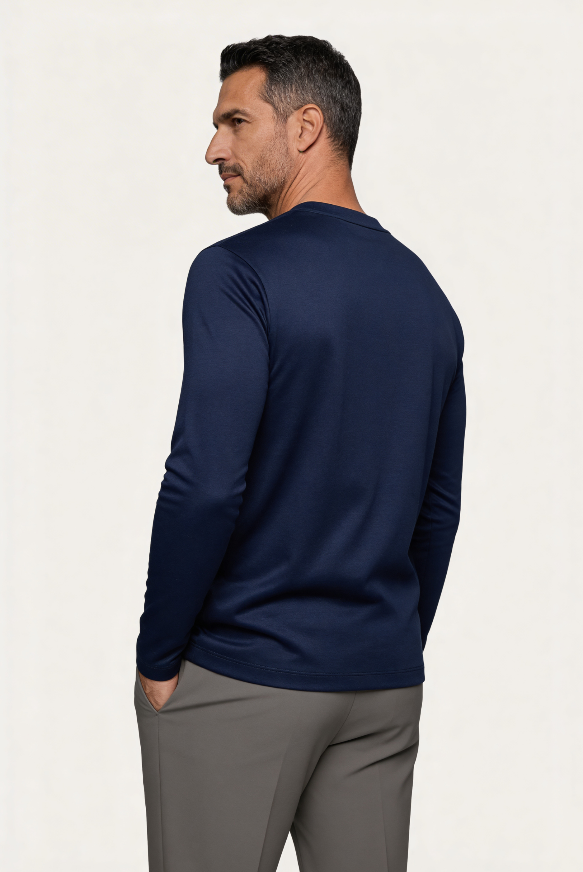 Imperial Long Sleeve Bleu Marine