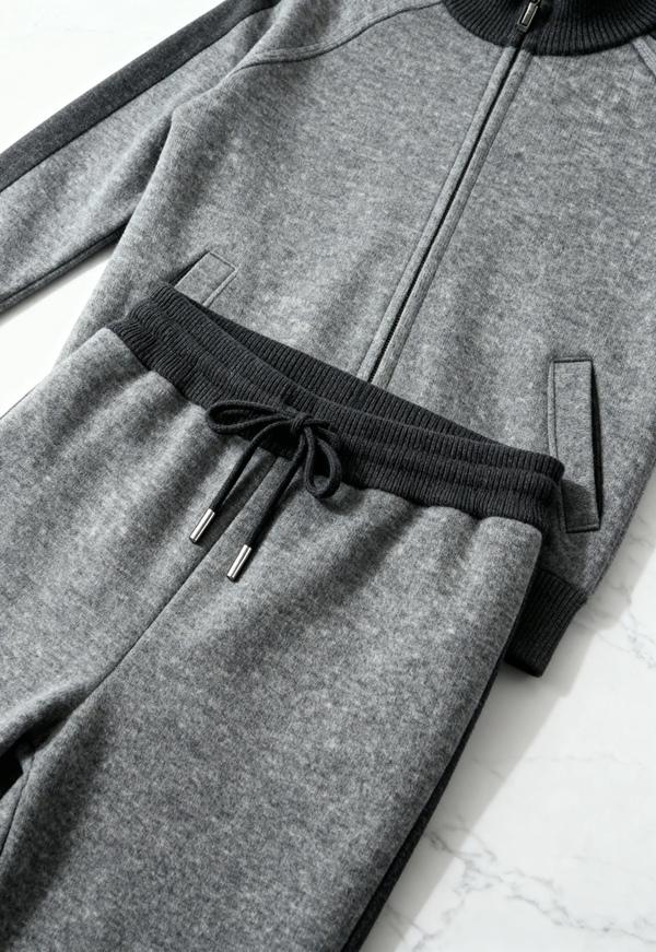 Grey Donati Cashmere Set