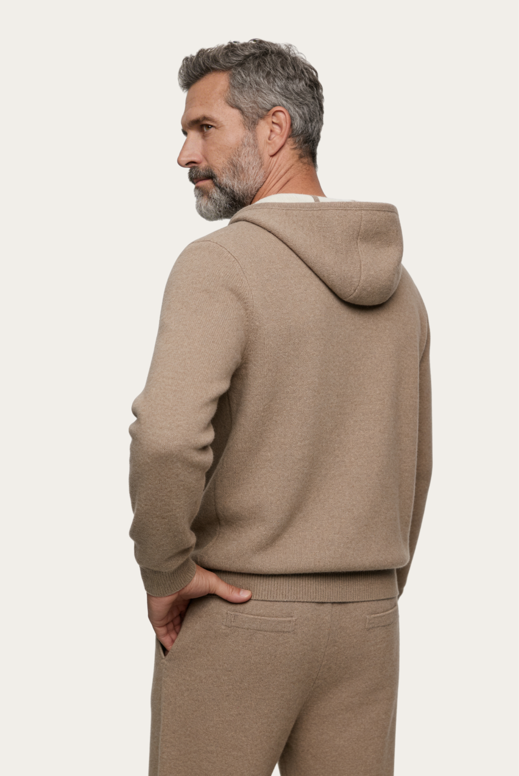 Beiges Dune Kaschmir Set