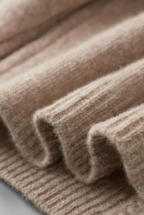 Beige Merino Nocturne Set