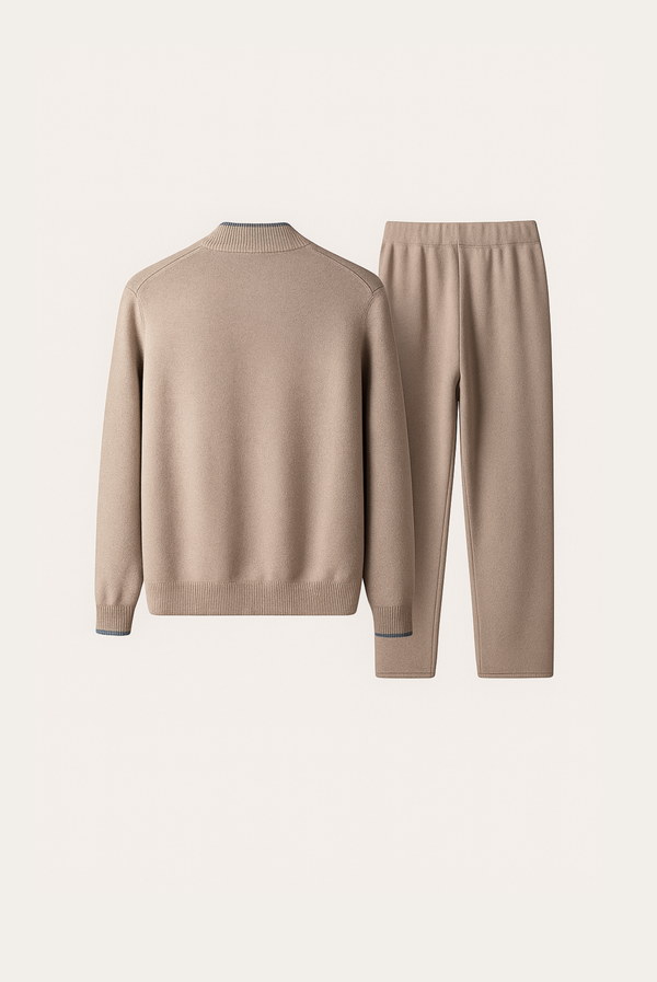 Beige Merino Nocturne Set