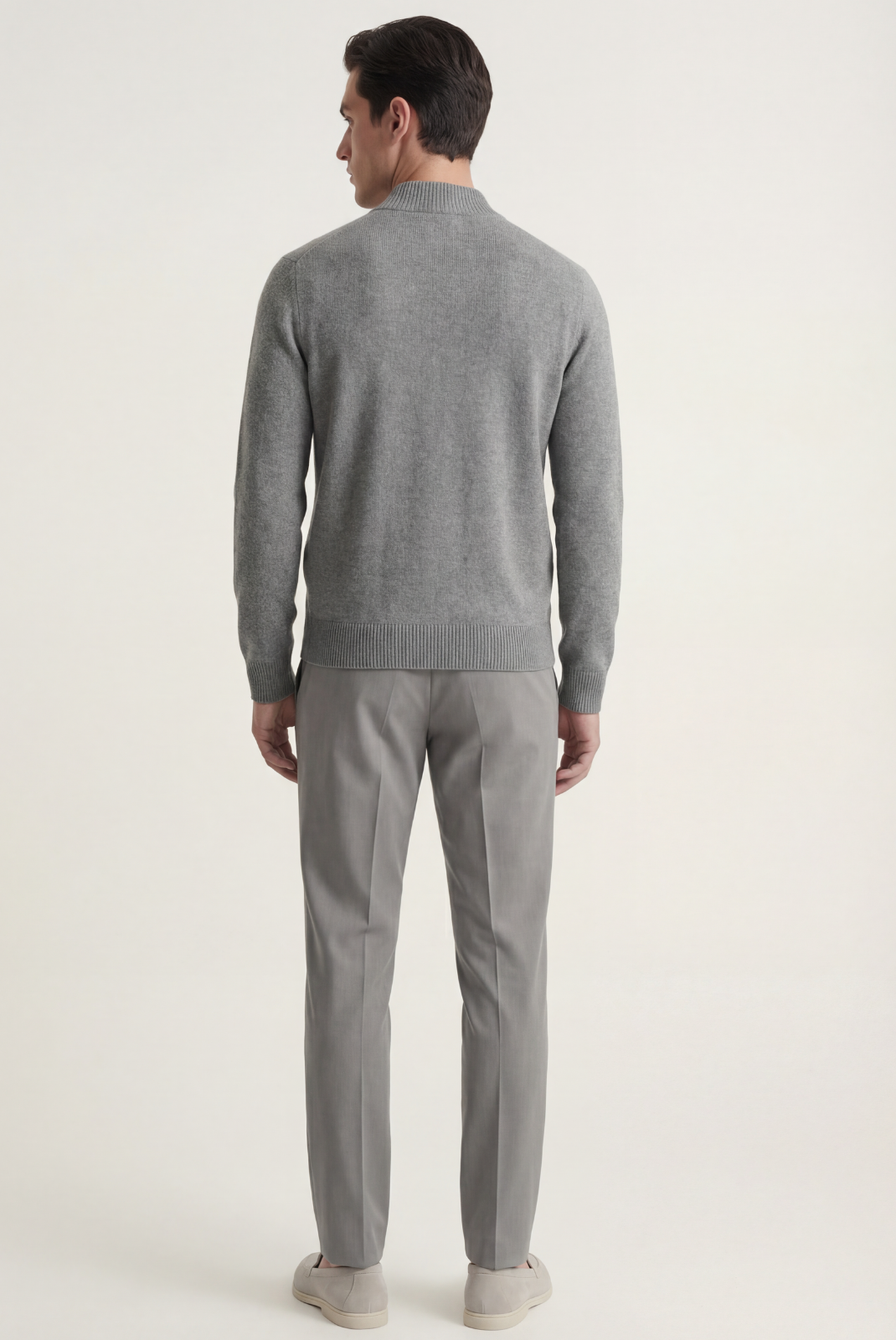 Grey Cashmere Jumper