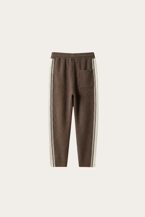 Calças de Lã Merino Mocha Escuro