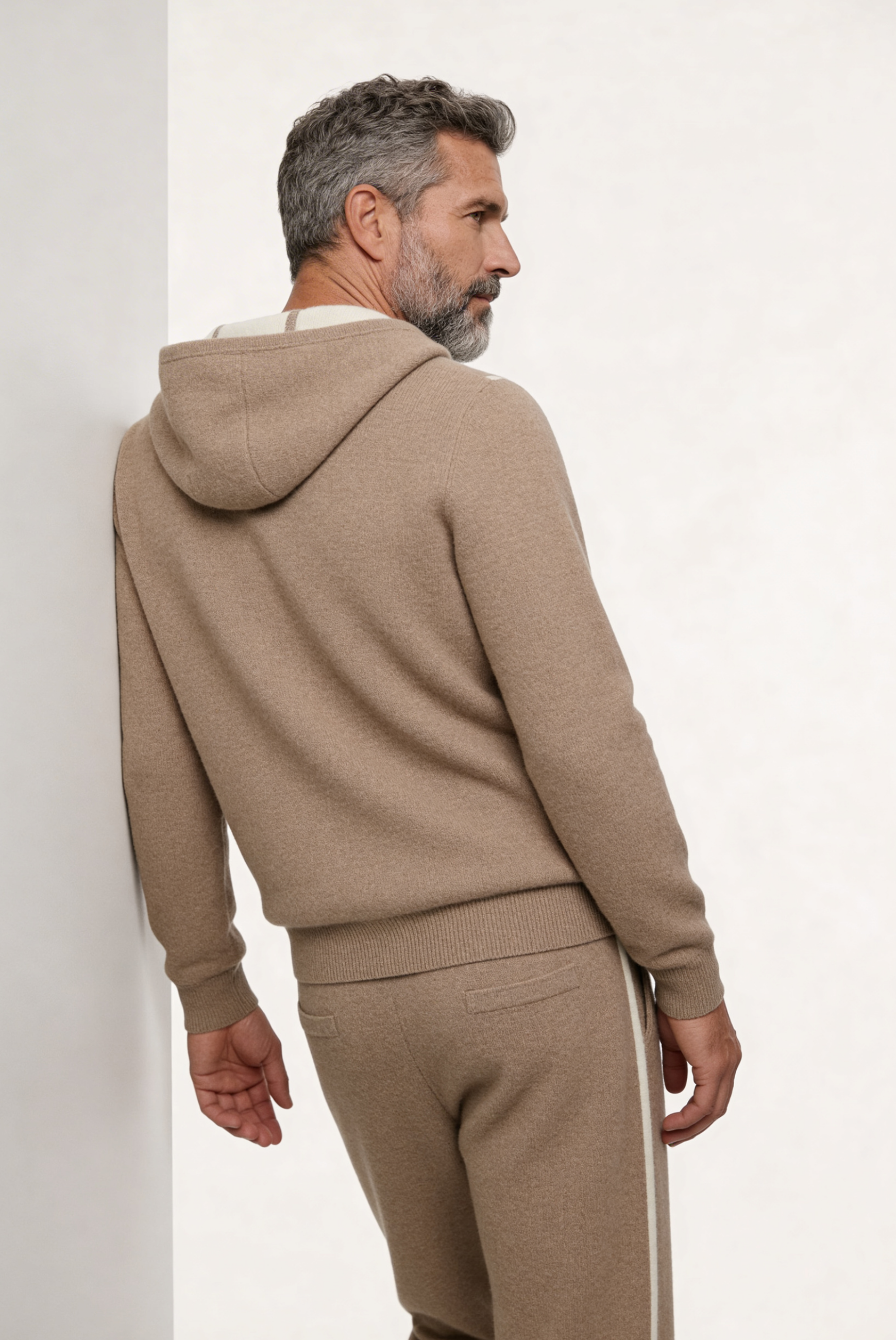 Beiges Dune Kaschmir Set