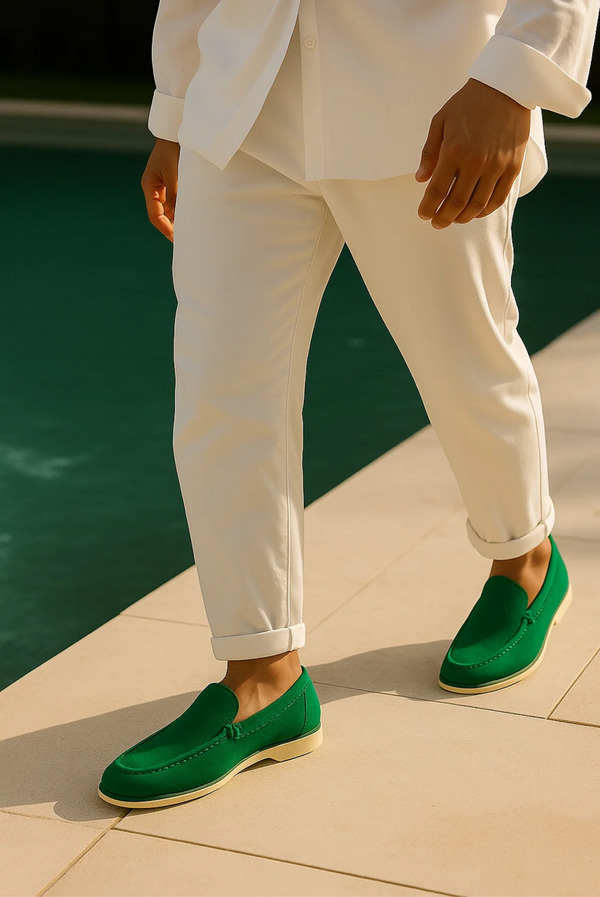 Green Donati Loafer